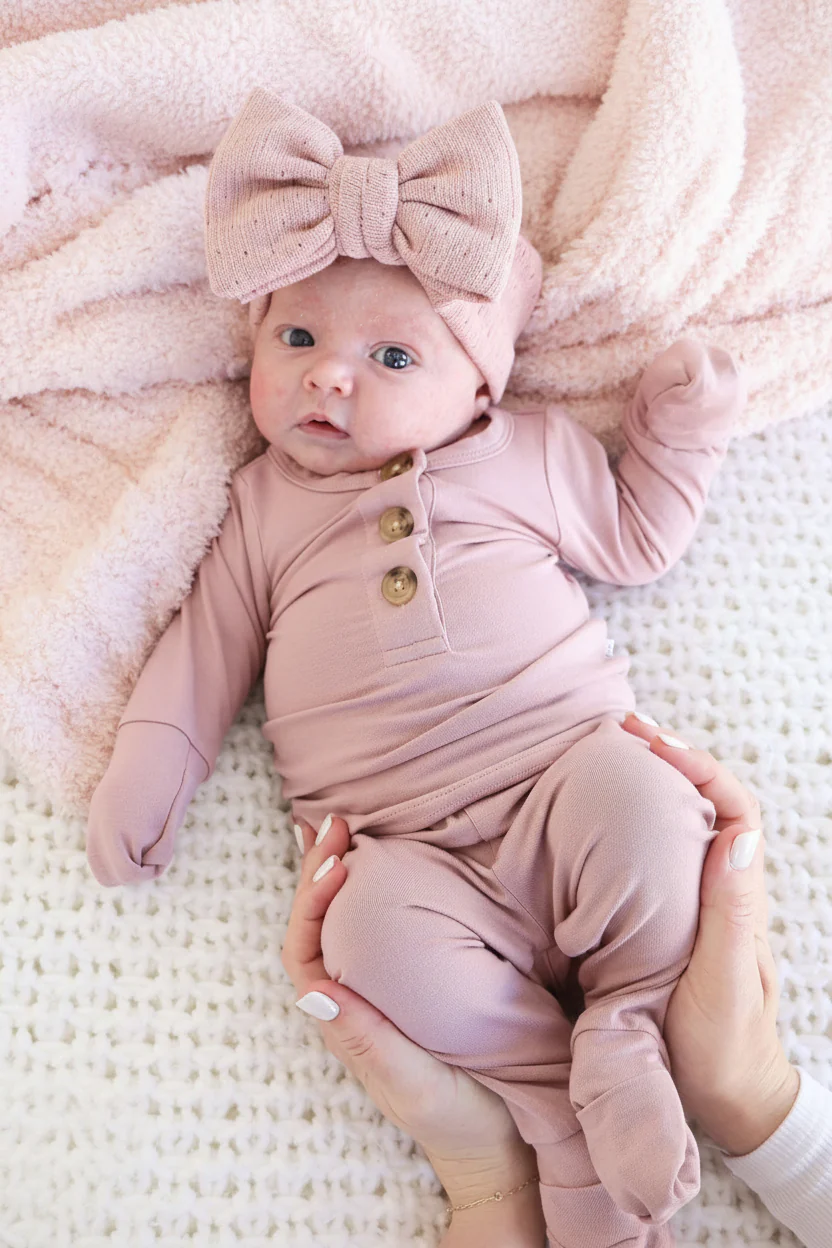 2pc Bamboo Button Top & Bottom - Image 10