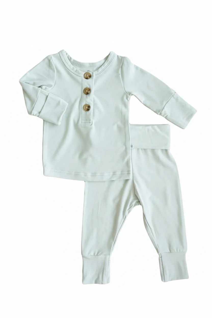 2pc Bamboo Button Top & Bottom - Image 15