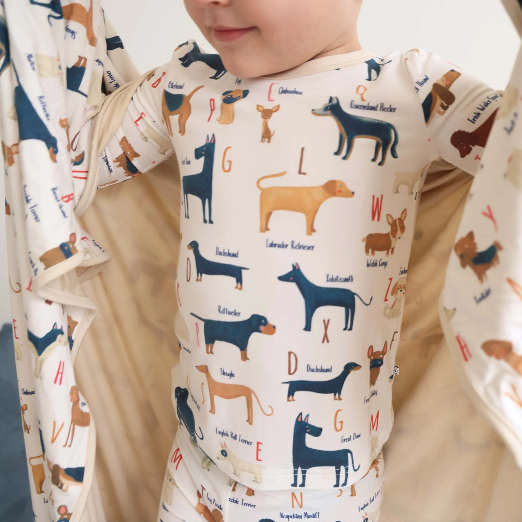 ABC Paw-ty Two Piece Pajama Set - Image 2
