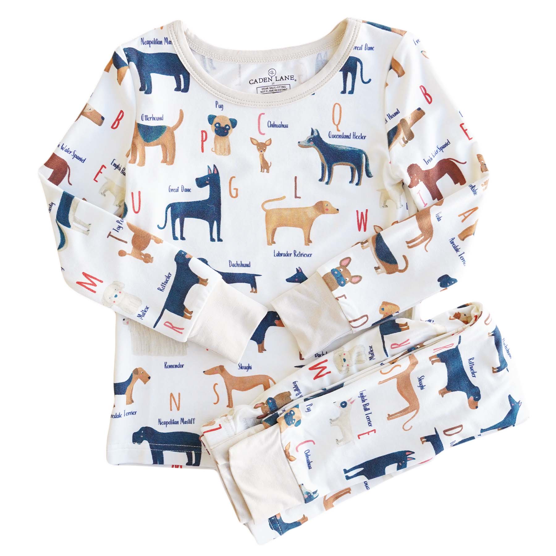 ABC Paw-ty Two Piece Pajama Set - Image 7