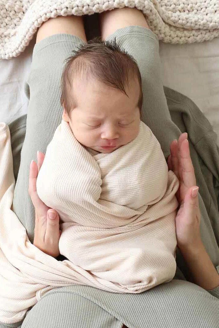 All Bamboo Waffle Swaddle Blankets - Image 5