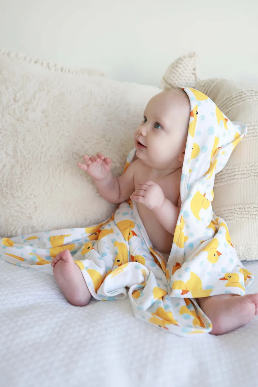 Baby Bamboo Hooded Towels - Image 2