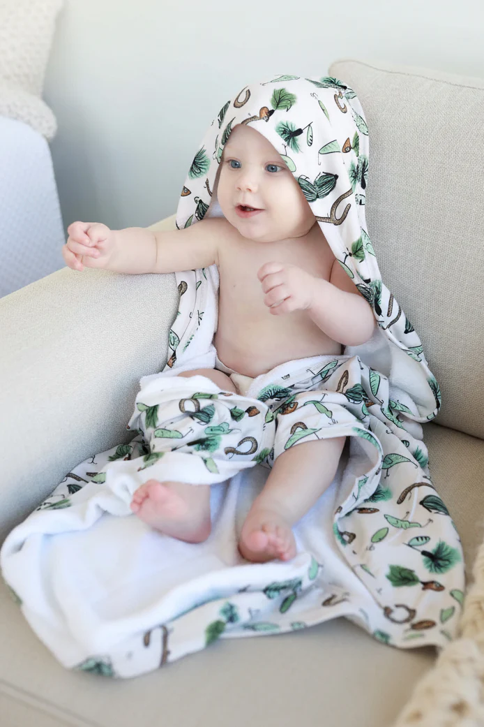 Baby Bamboo Hooded Towels - Image 4