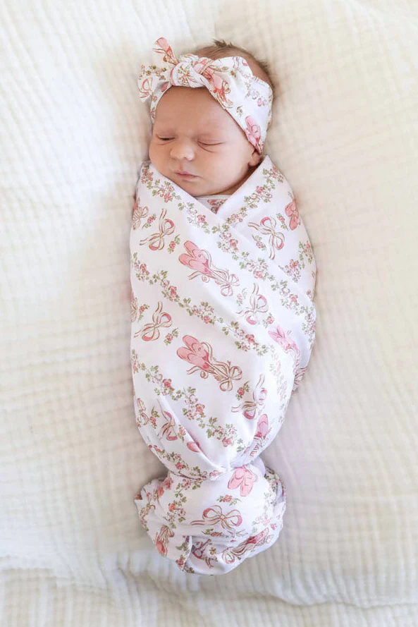 Ballet Blossoms Oversized Swaddle Blanket