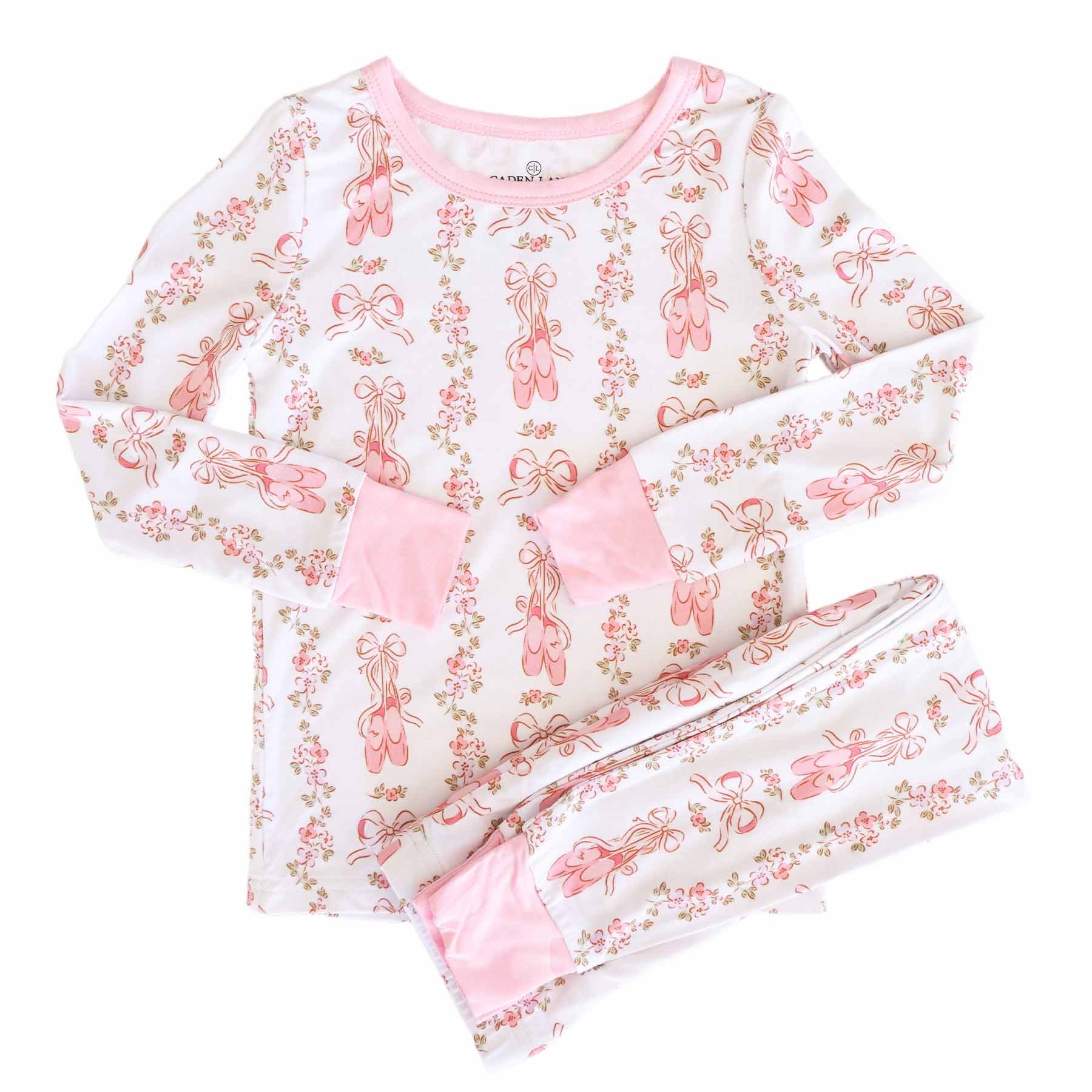 Ballet Blossoms Two Piece Pajama Set - Image 2