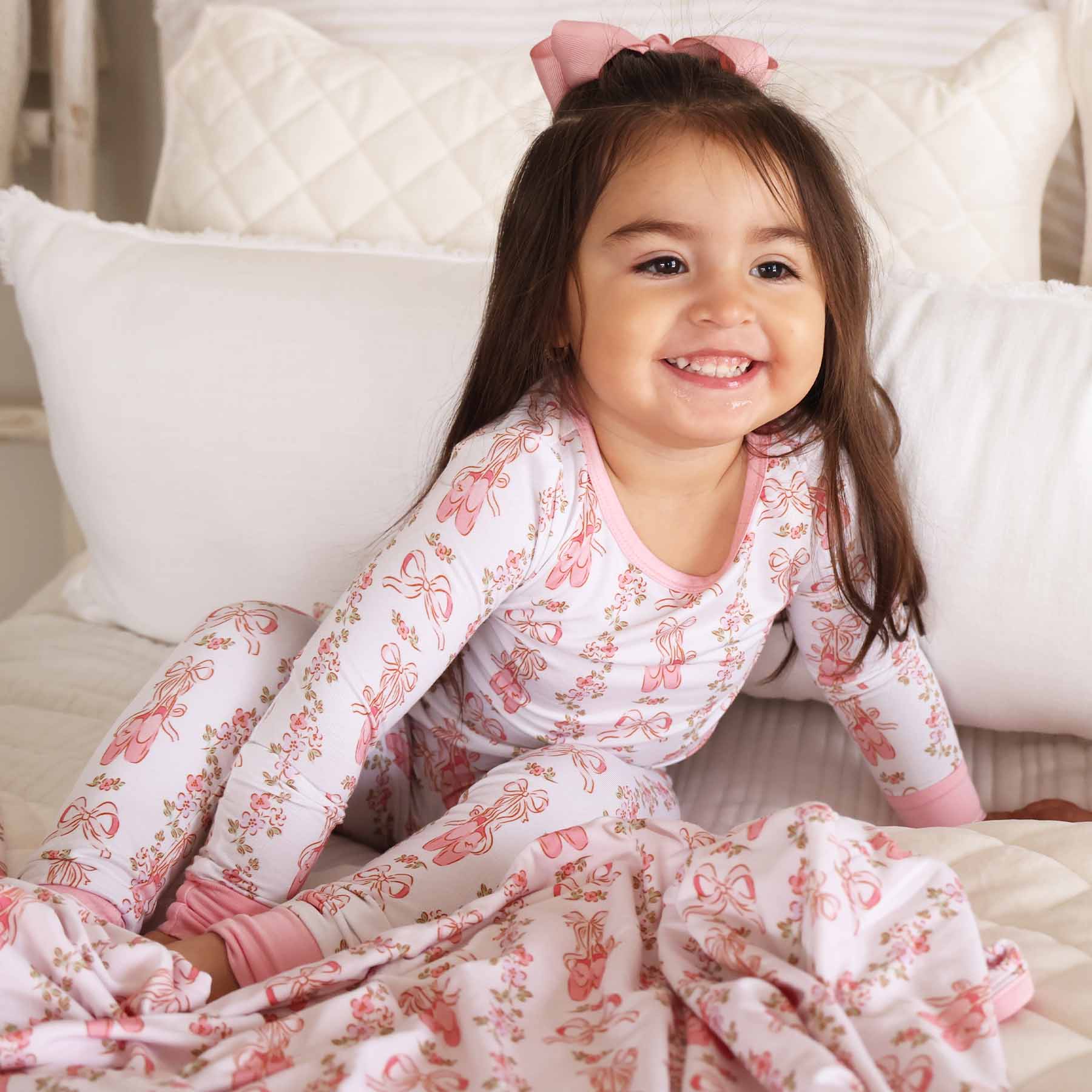 Ballet Blossoms Two Piece Pajama Set - Image 4