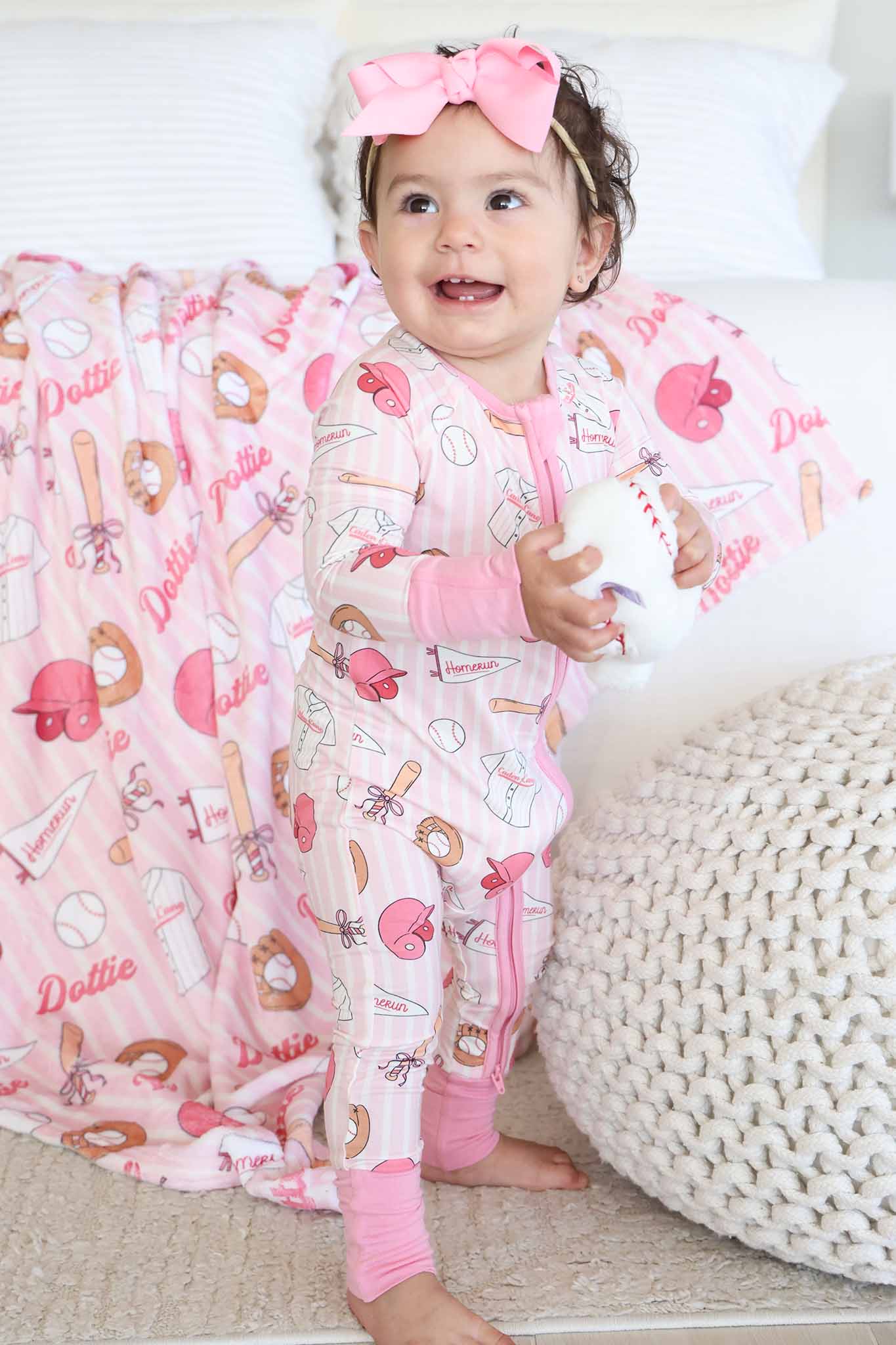 Ballpark Babes Convertible Zip Romper - Image 11