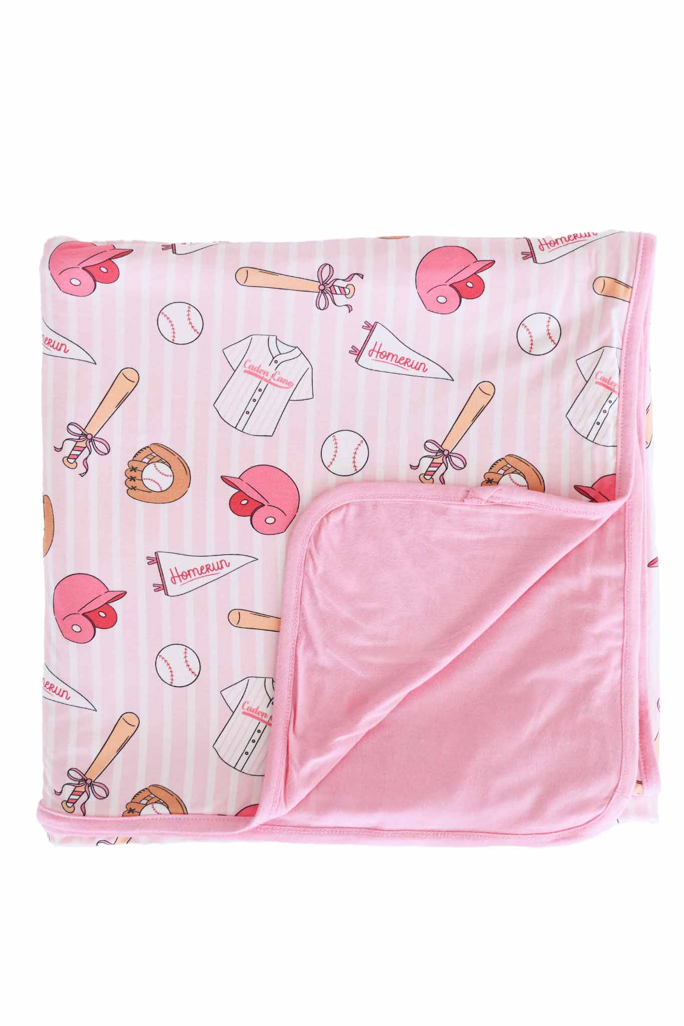 Ballpark Babes Double Sided Bamboo Blanket - Image 2