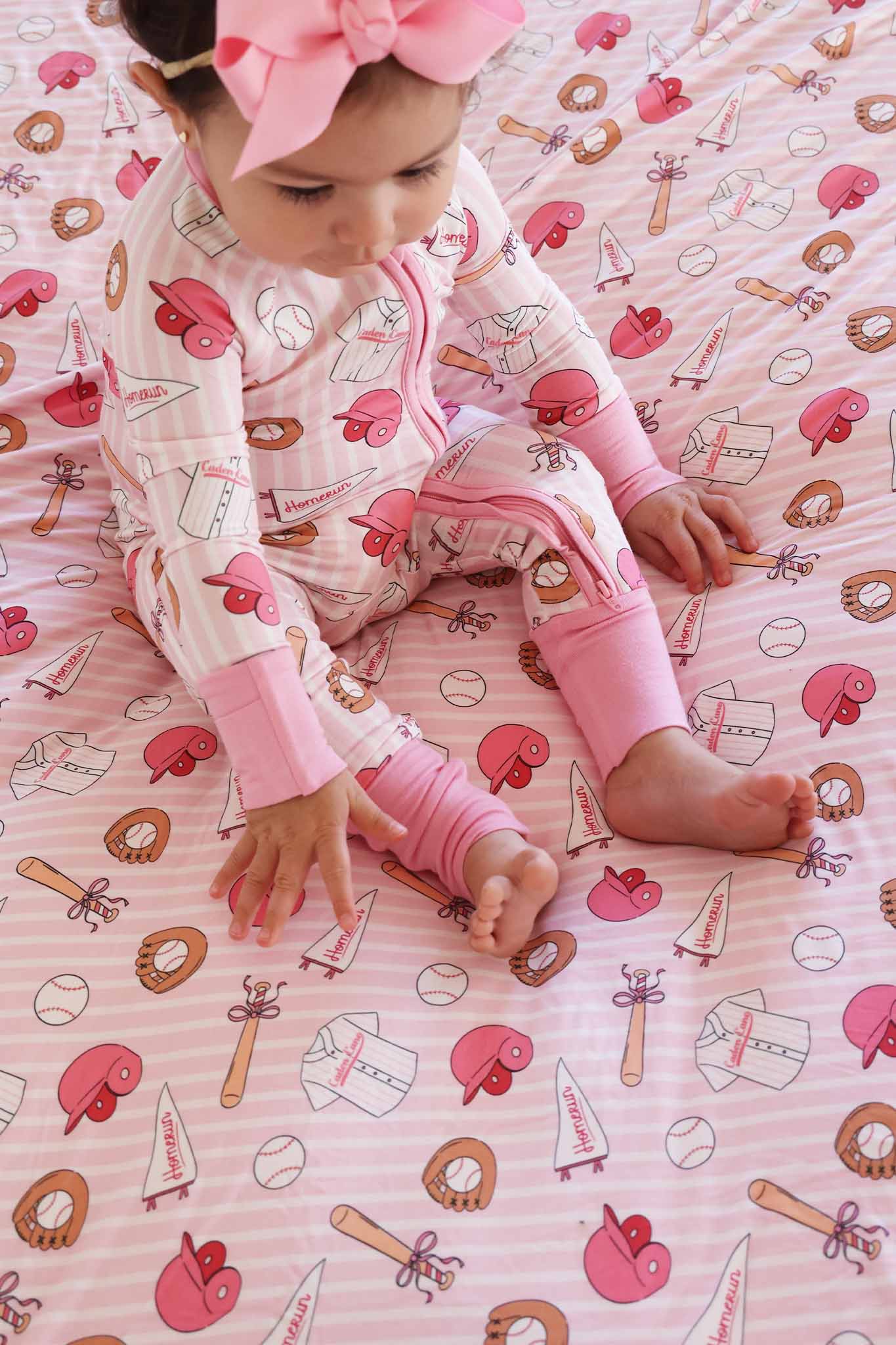 Ballpark Babes Double Sided Bamboo Blanket - Image 5