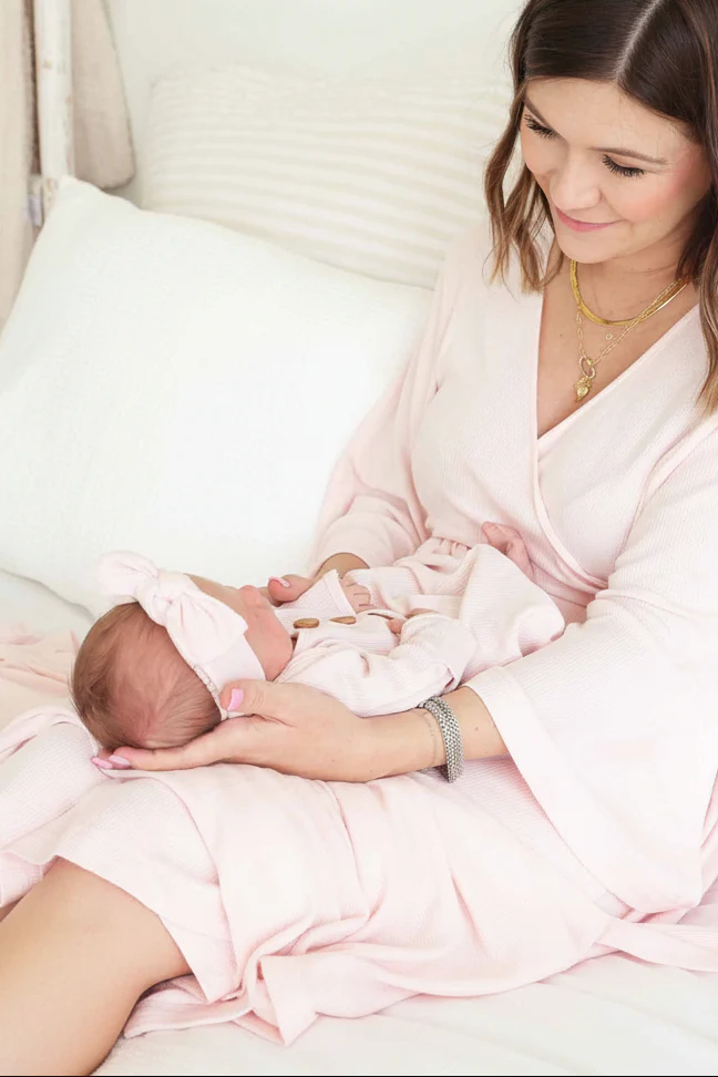 Bamboo Knit Maternity Robe | Solids - Image 14