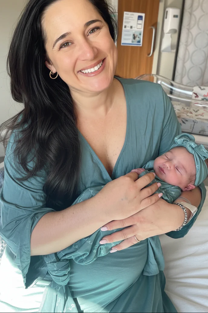 Bamboo Knit Maternity Robe | Solids - Image 2