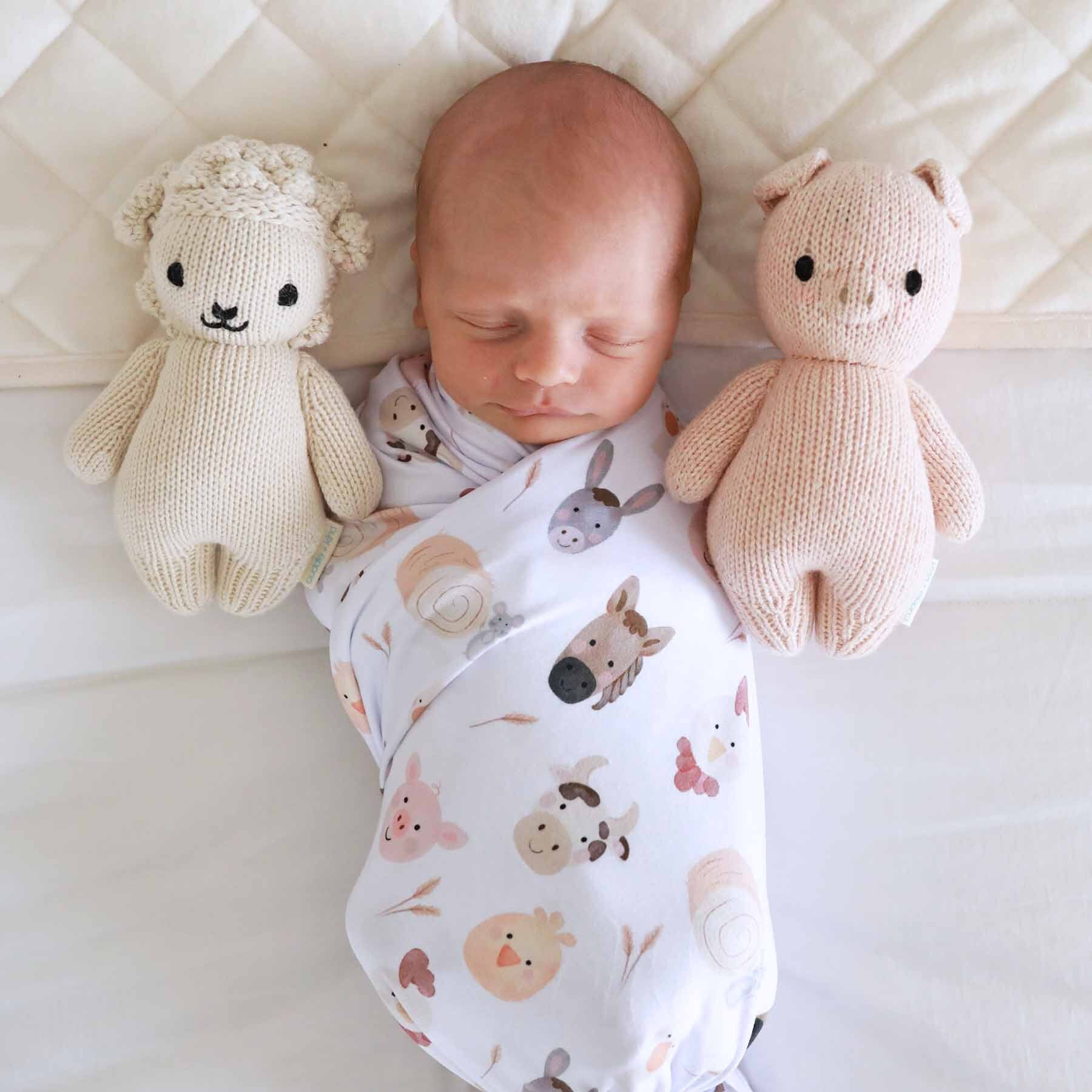 Barnyard Buddies Oversized Swaddle Blanket - Image 2