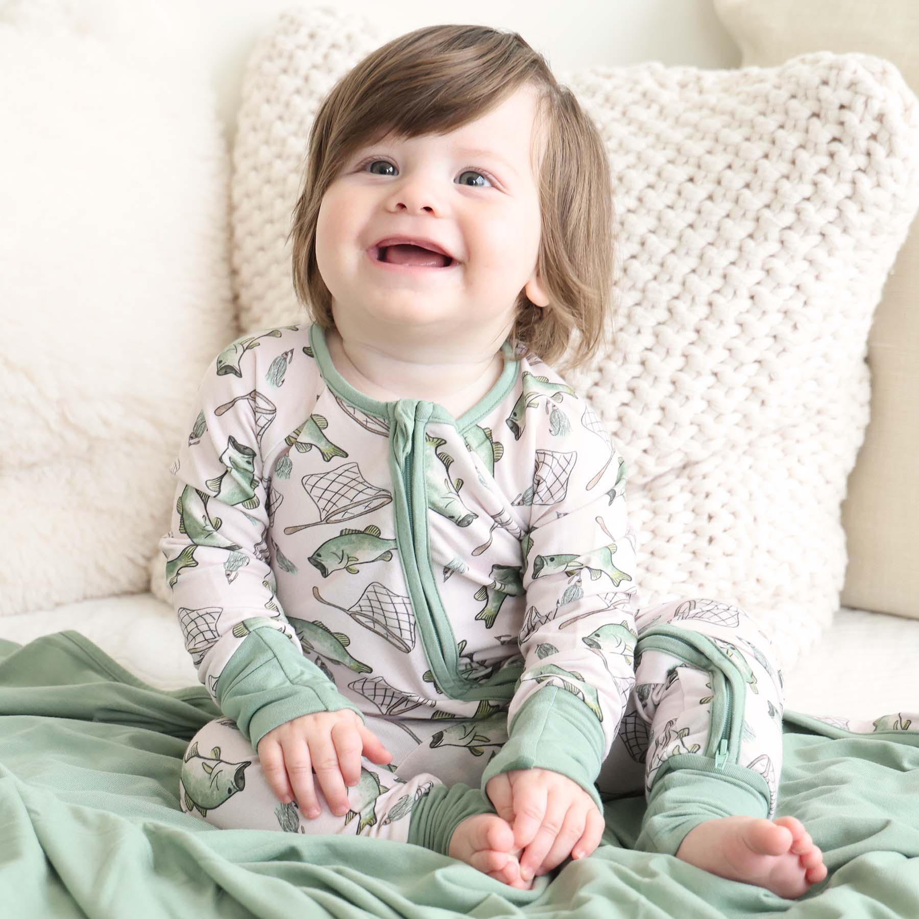 Bass Buddies Convertible Zip Romper - Image 8