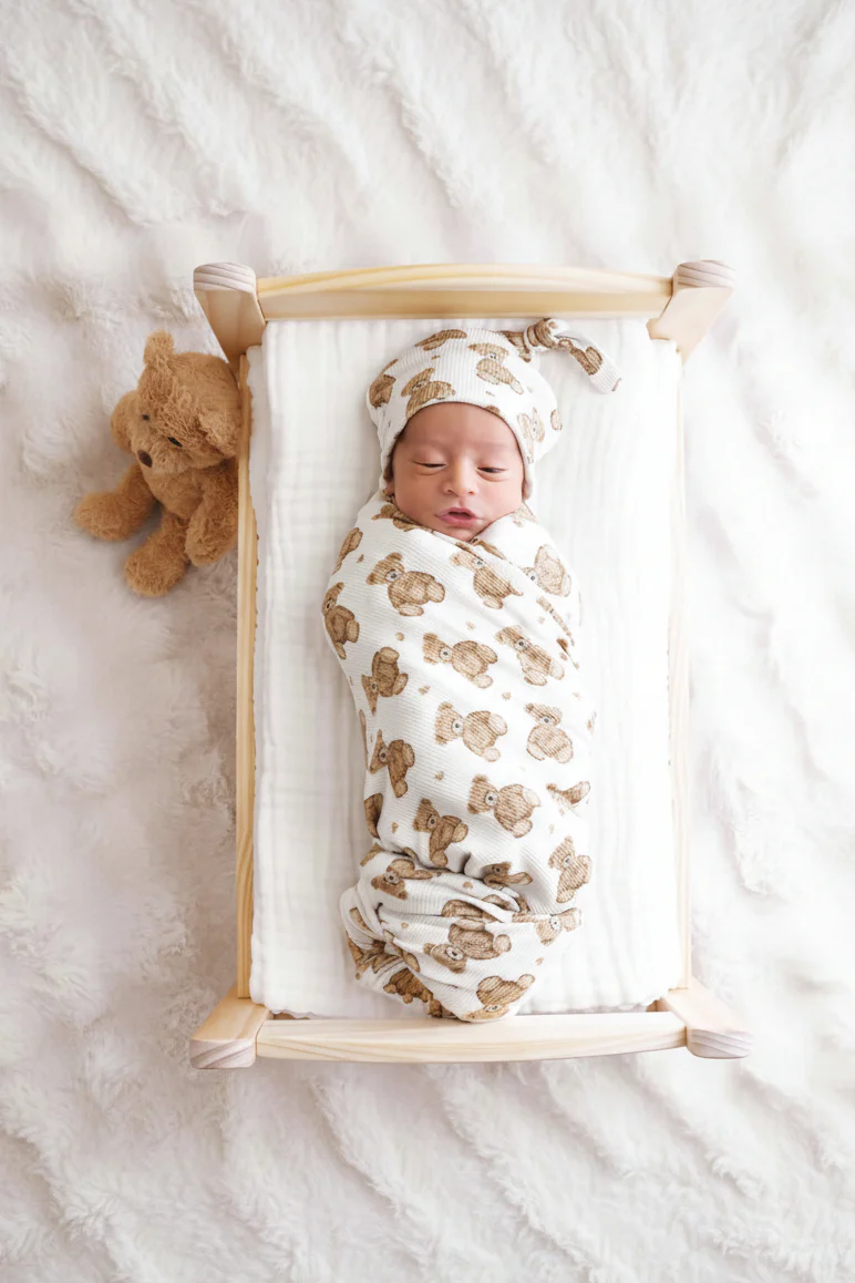 All Bamboo Waffle Swaddle Blankets - Image 24