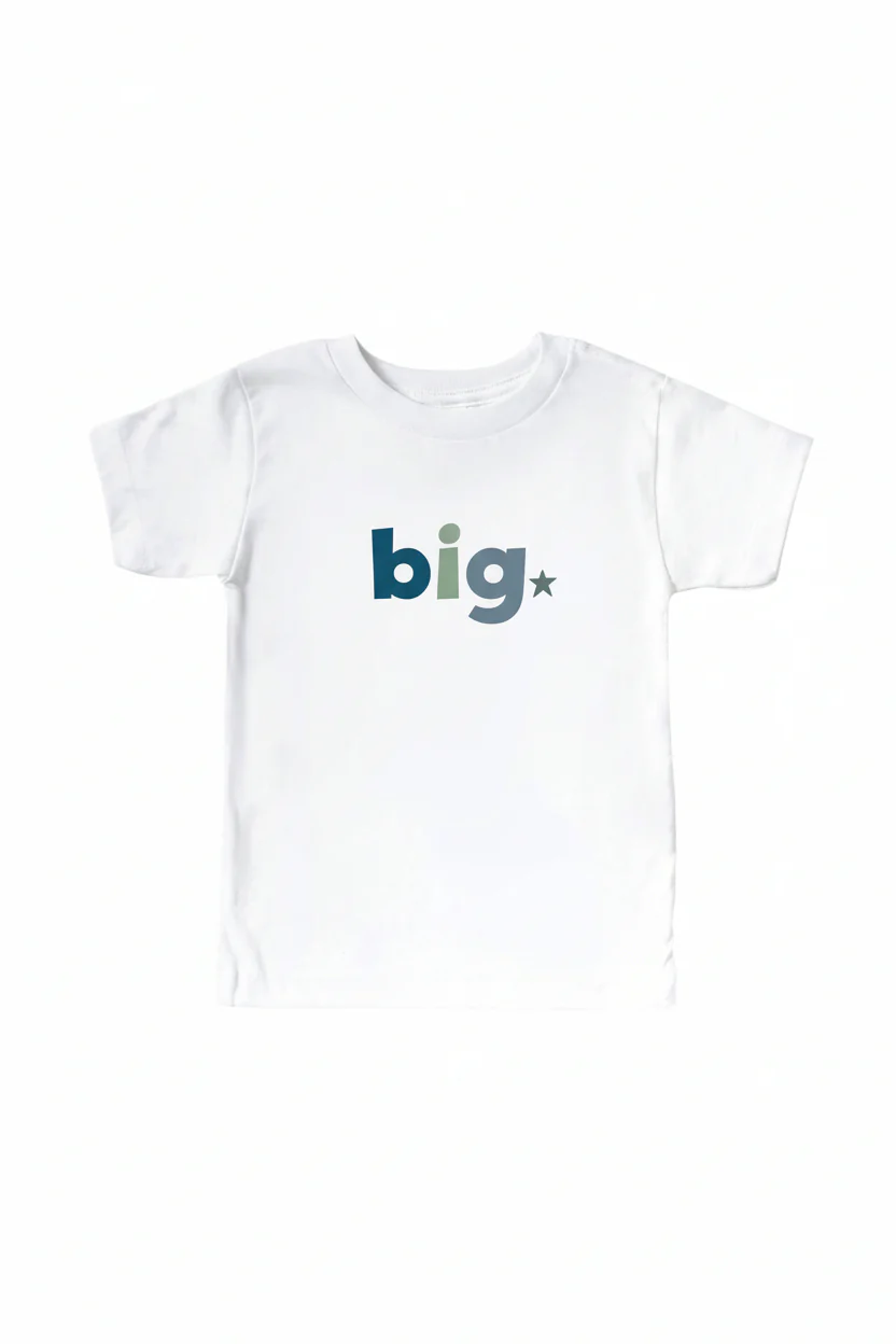 Big, Middle, Little Graphic Tee | White - Image 2