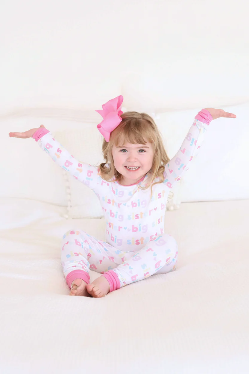 Big Sister Two Piece Pajama Set