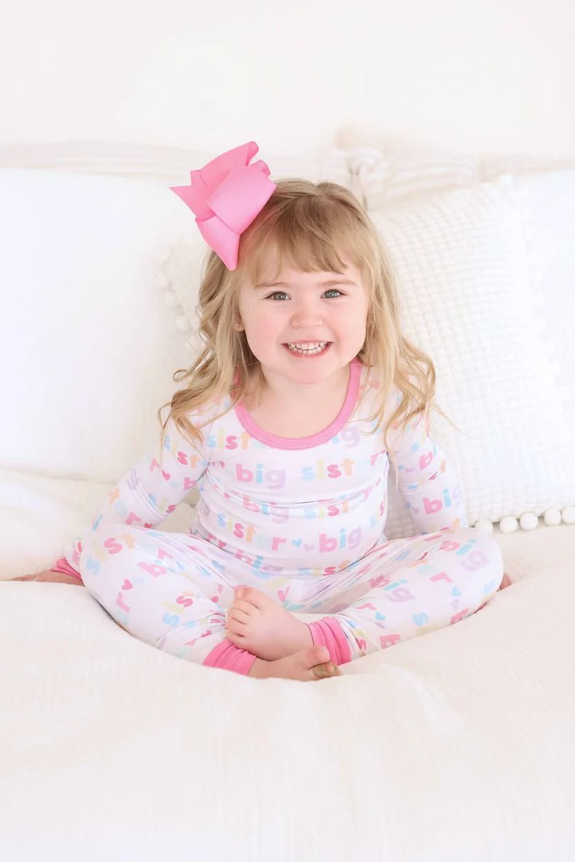 Big Sister Two Piece Pajama Set - Image 5