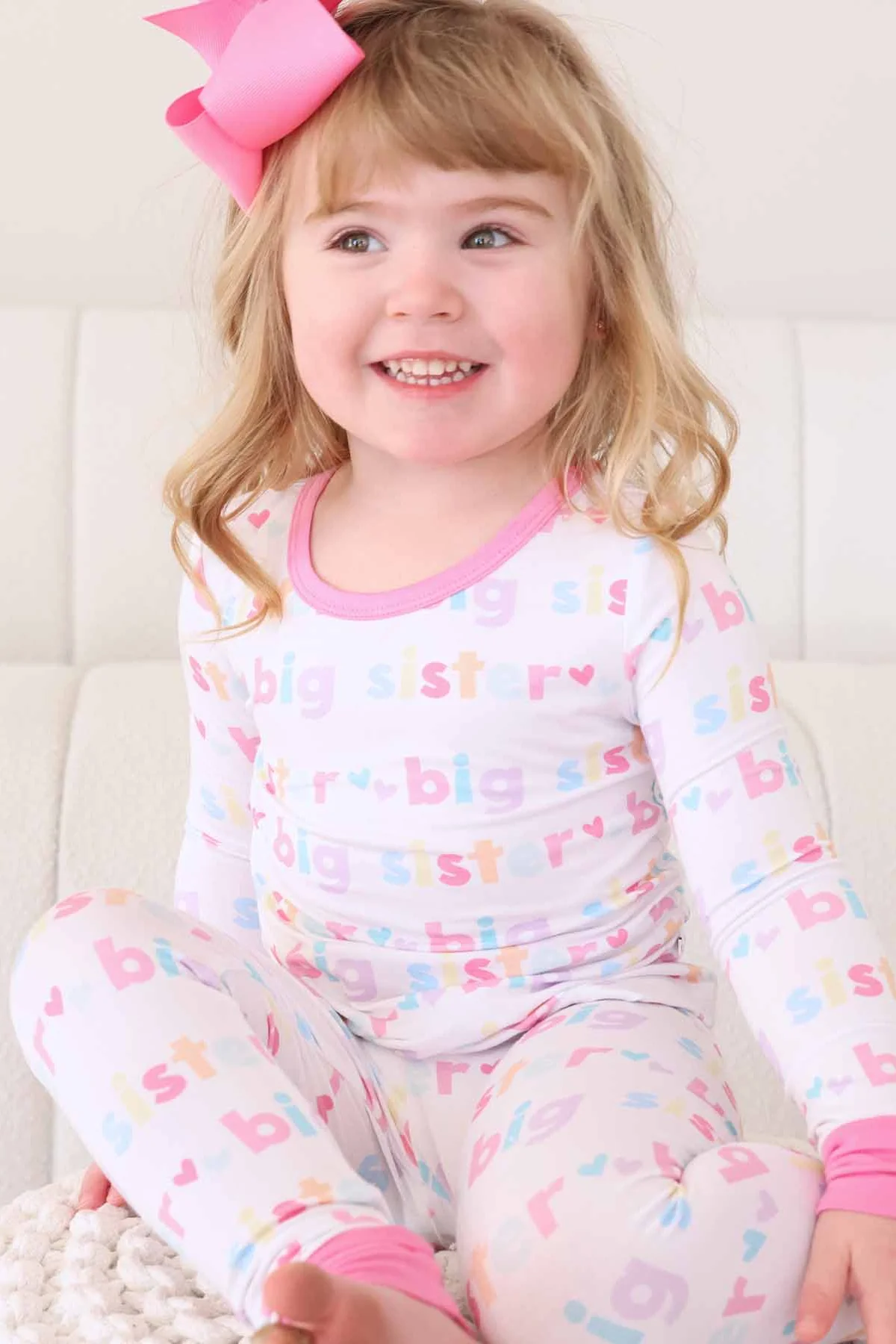 Big Sister Two Piece Pajama Set - Image 8