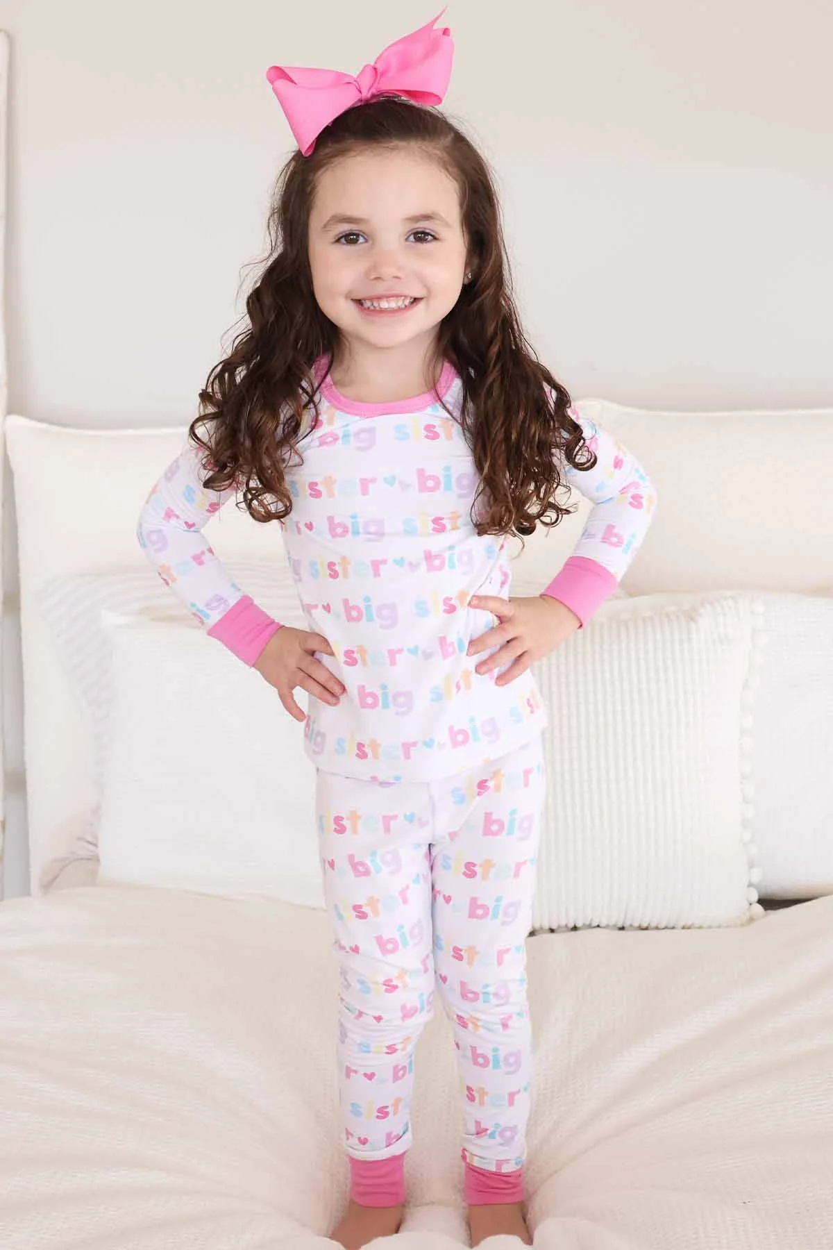 Big Sister Two Piece Pajama Set - Image 9