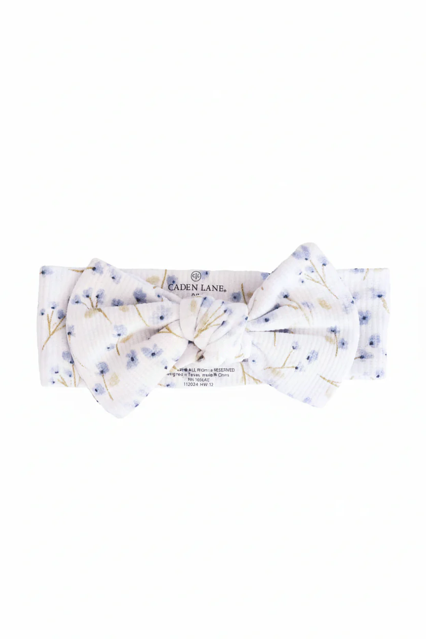 Bamboo Waffle Knit Large Bow Headwraps - Image 24