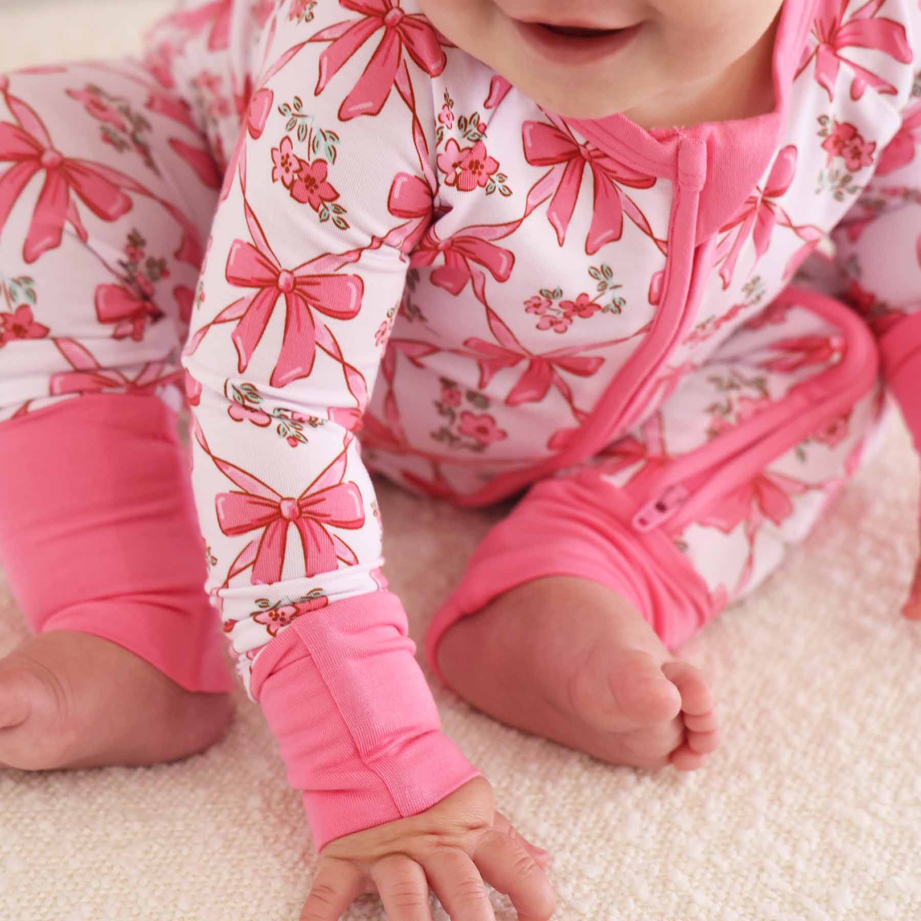 Bow Besties Convertible Zip Romper - Image 6