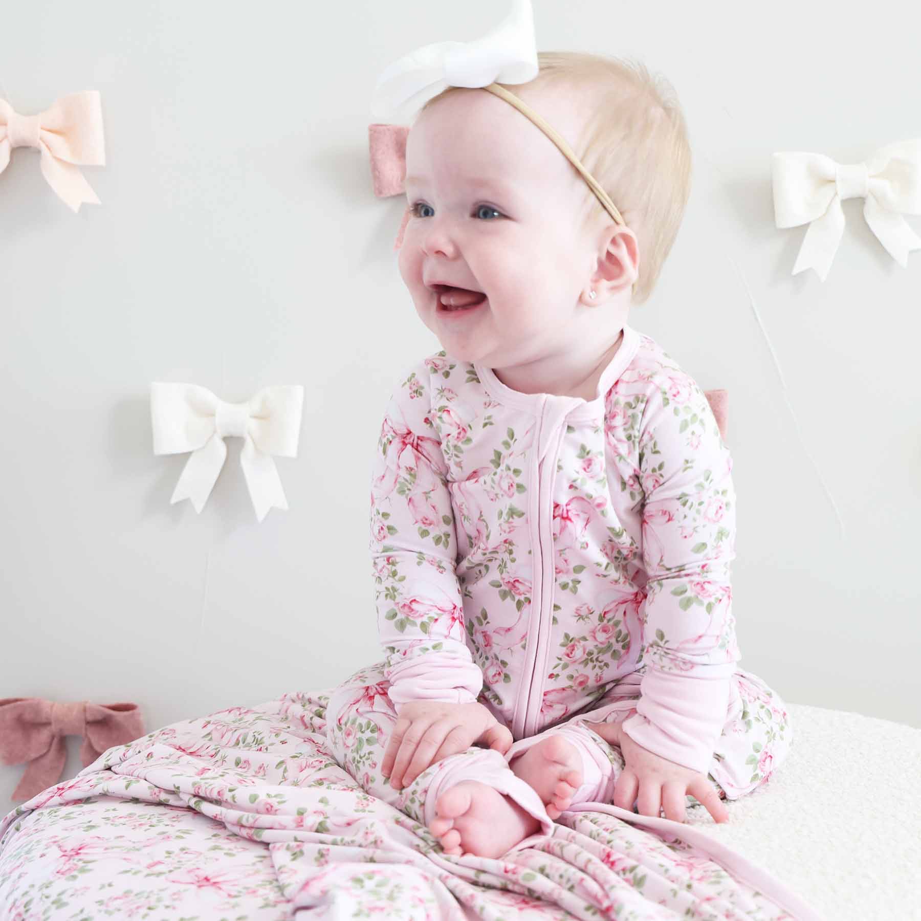 Bows in Bloom Convertible Zip Romper - Image 12