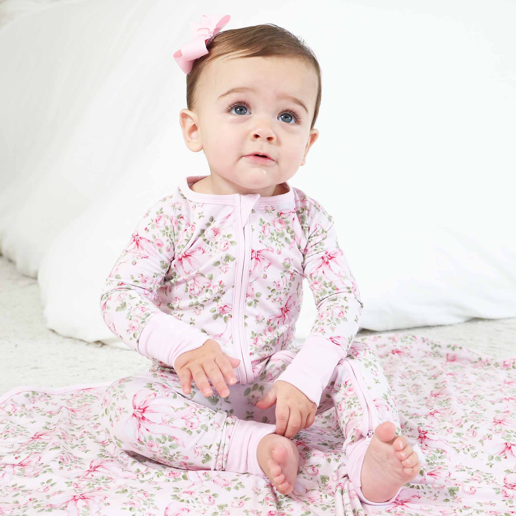 Bows in Bloom Convertible Zip Romper - Image 6