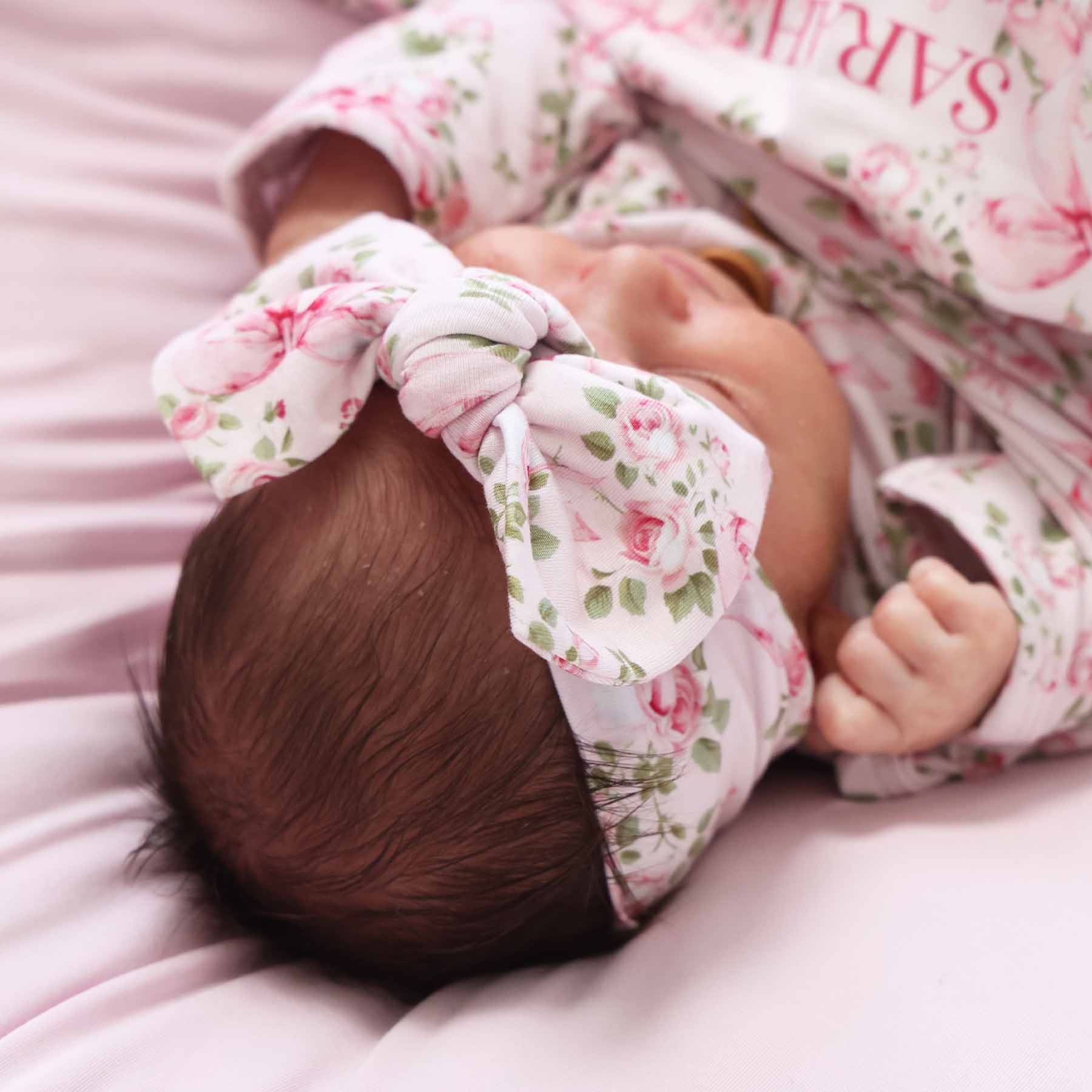 Bows in Bloom Knit Large Bow Headwrap - Image 3