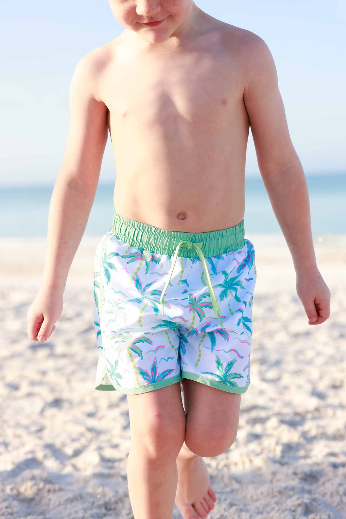 Boy's Swim Trunks | Blue Lagoon - Image 13