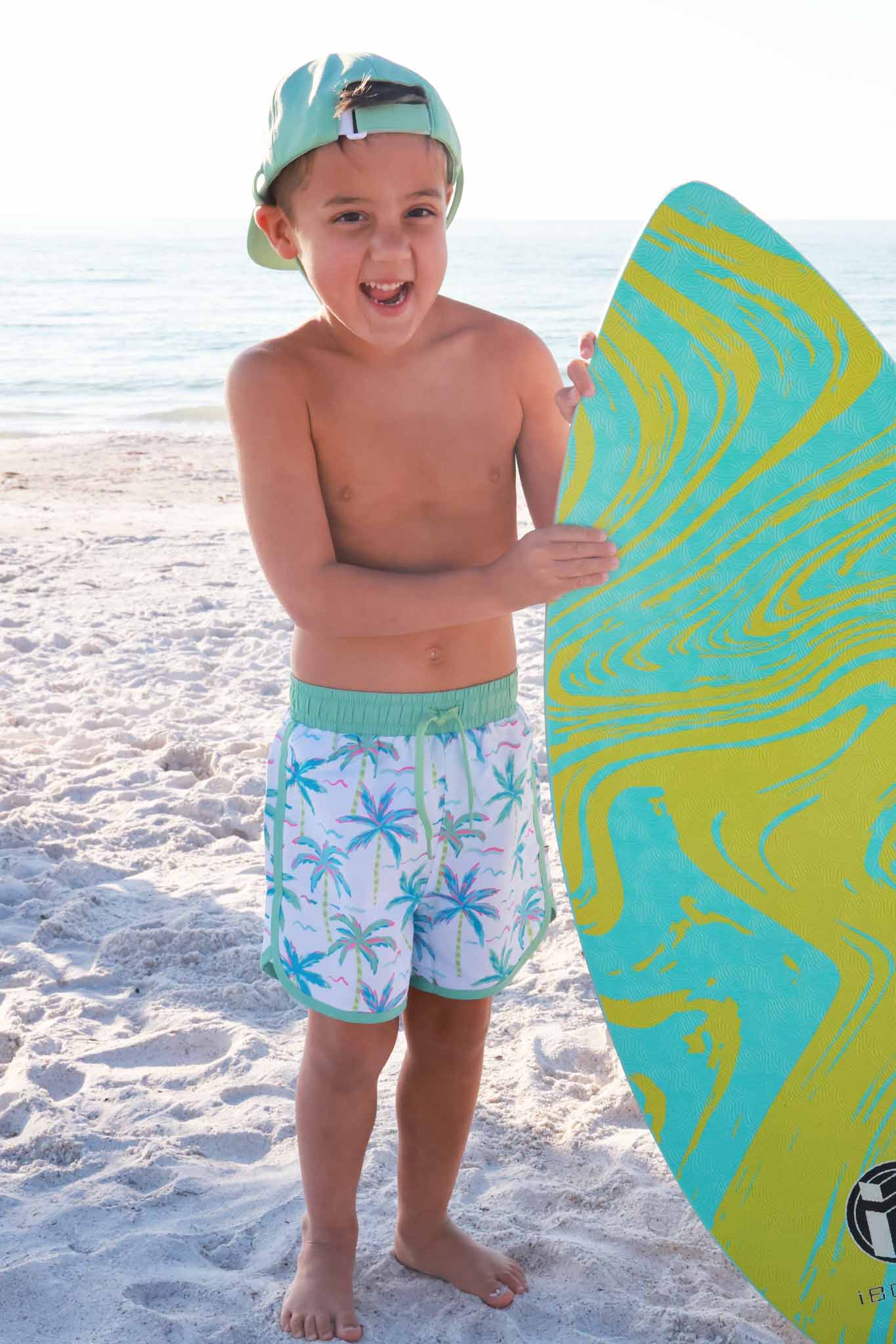Boy's Swim Trunks | Blue Lagoon - Image 16