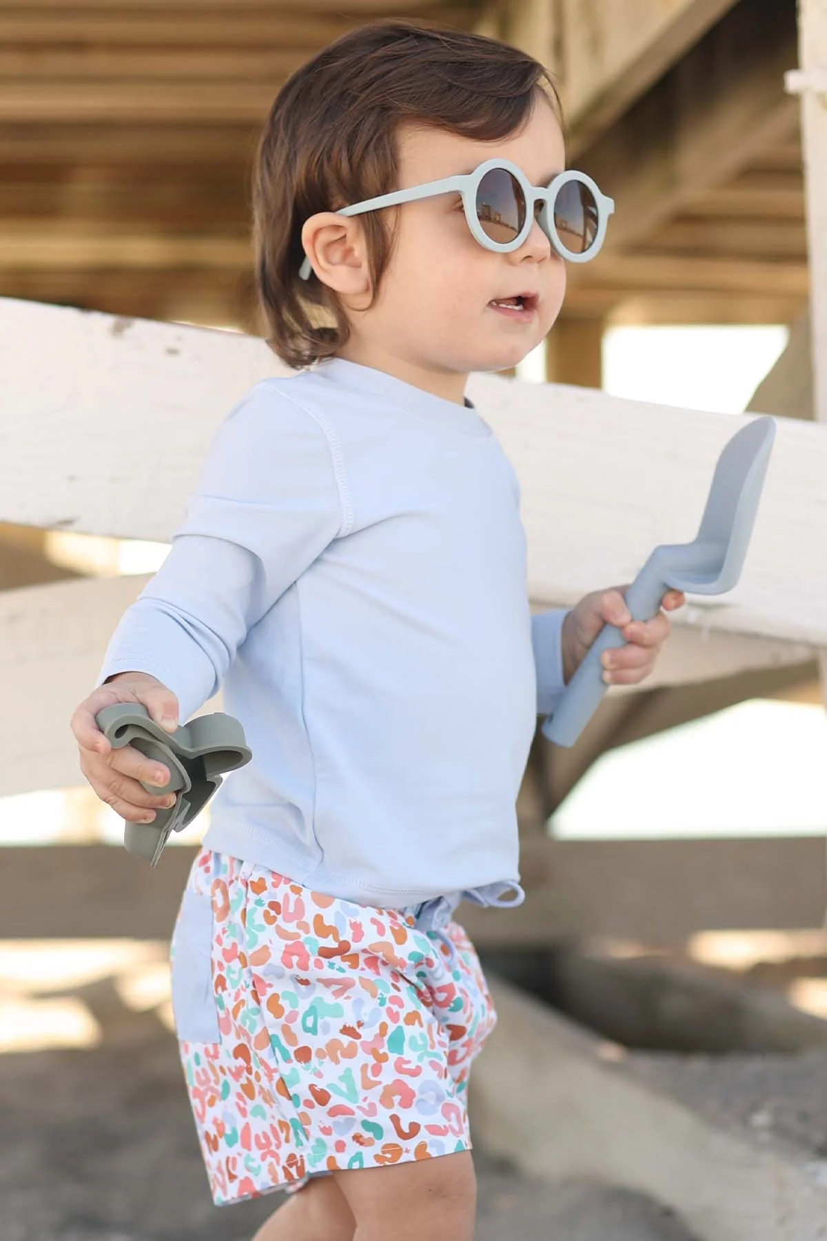 Boy's Swim Trunks | Happy Spots - Image 2