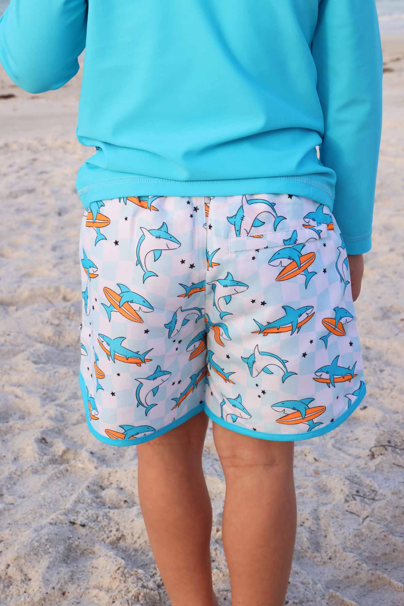 Boy's Swim Trunks | Totally Jawsome - Image 9