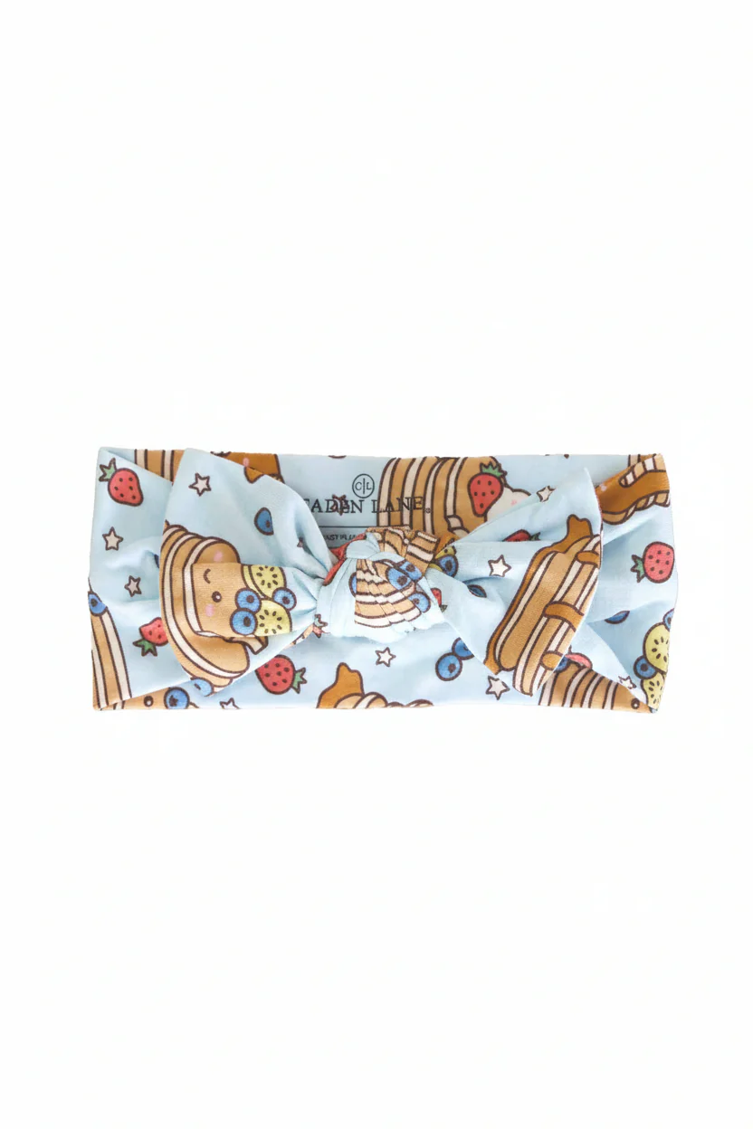 Brunch Buddies Knit Large Bow Headwrap