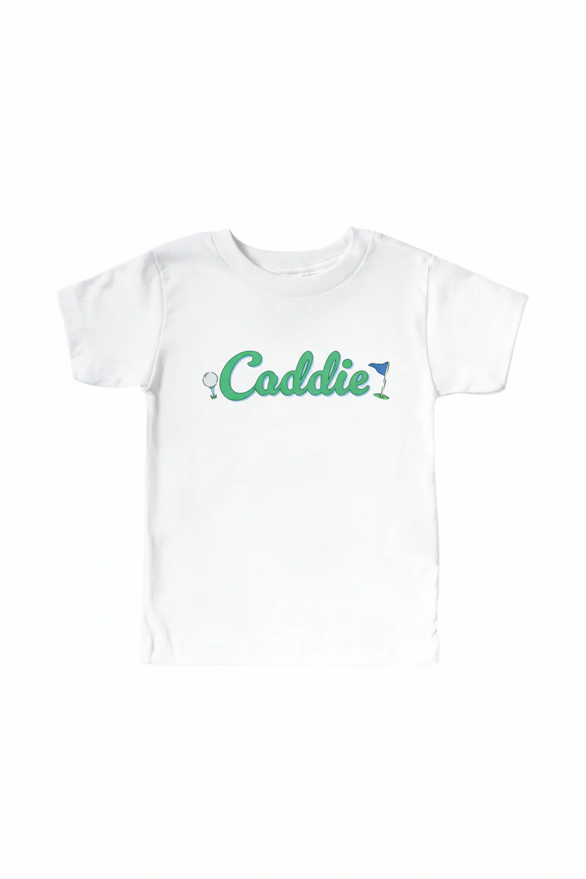 Caddie Kids Graphic Tee | White - Image 3