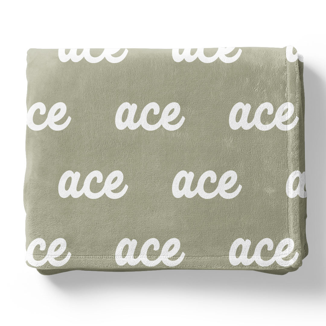 Candy Apple Personalized Color Blanket - Image 7
