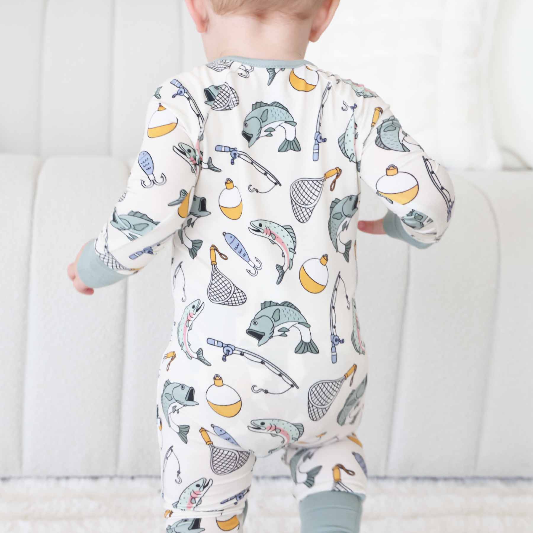 Catch of the Day Convertible Zip Romper - Image 8