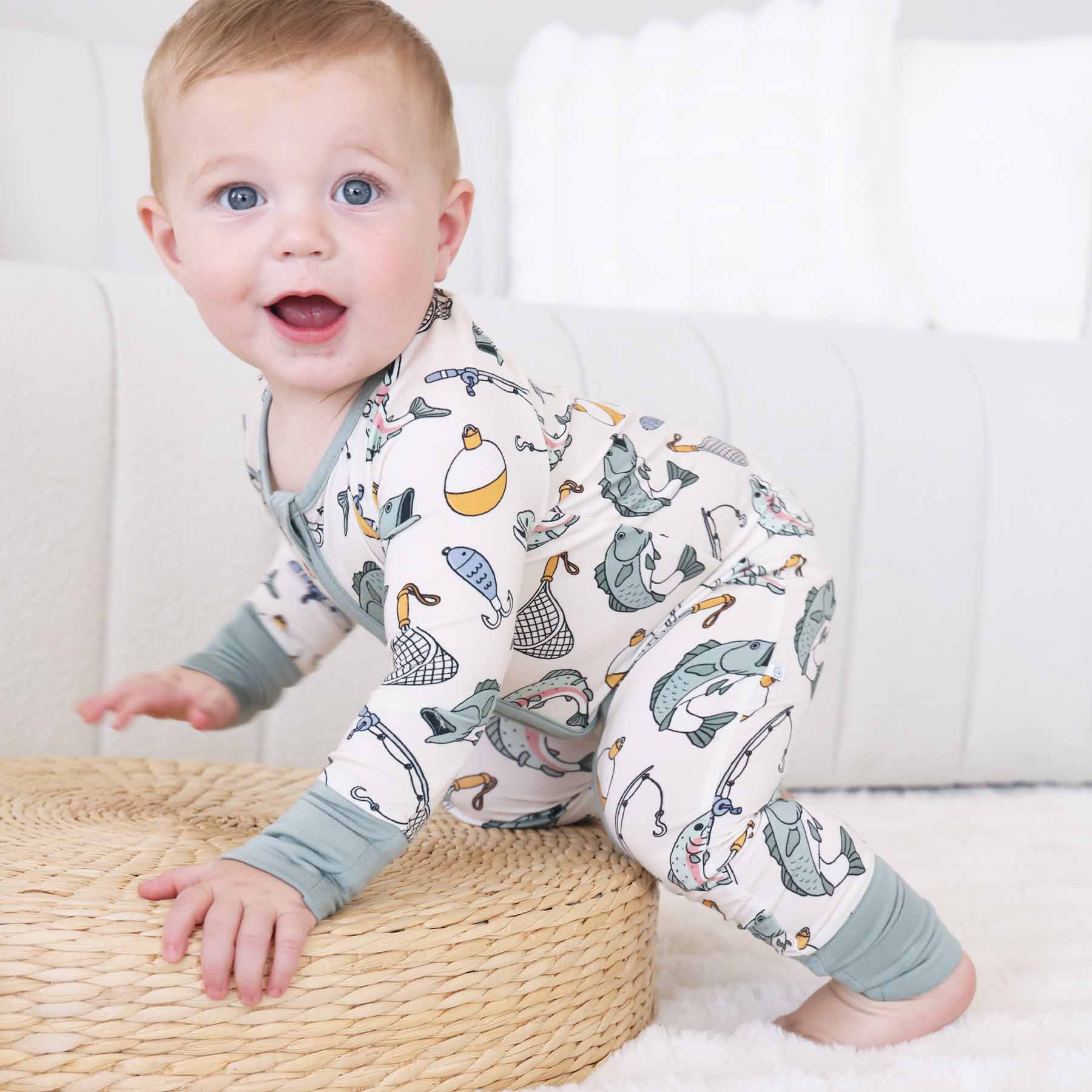 Catch of the Day Convertible Zip Romper - Image 9