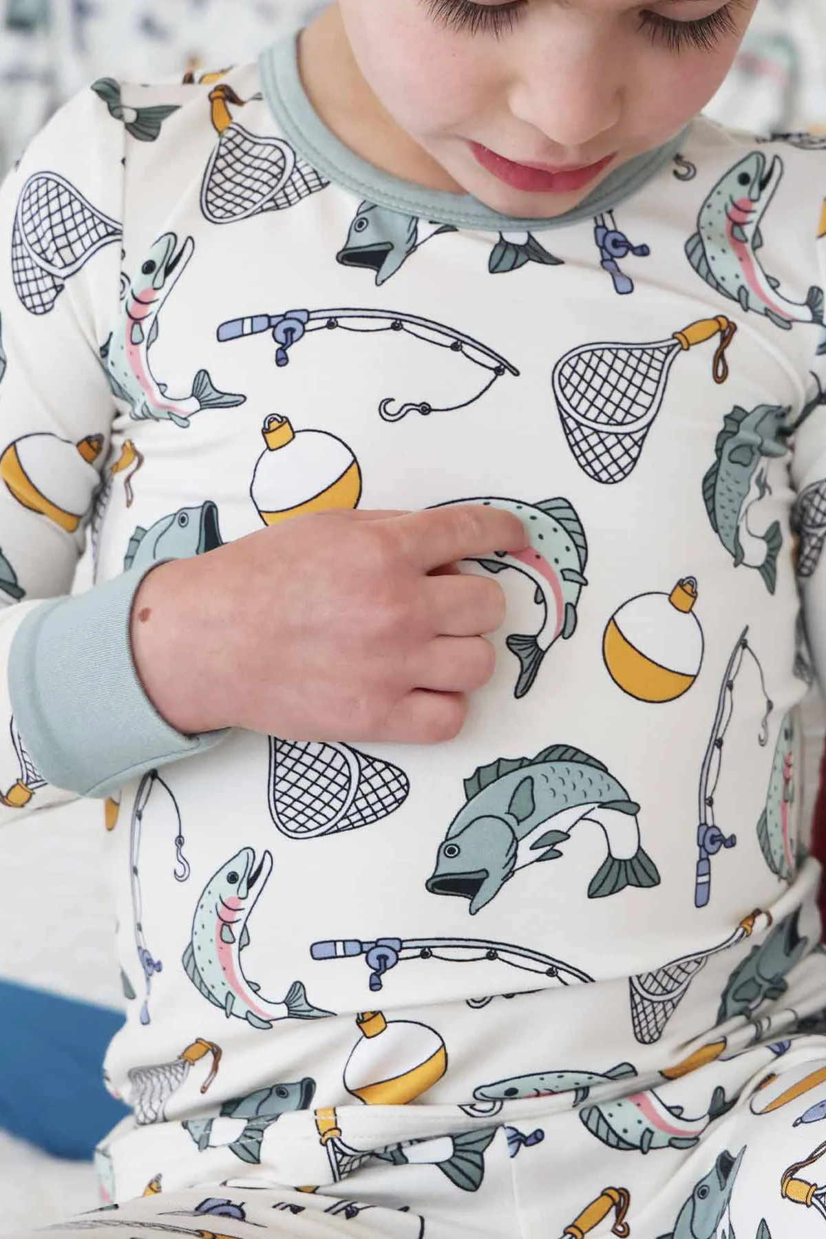 Catch of the Day Two Piece Pajama Set - Image 3