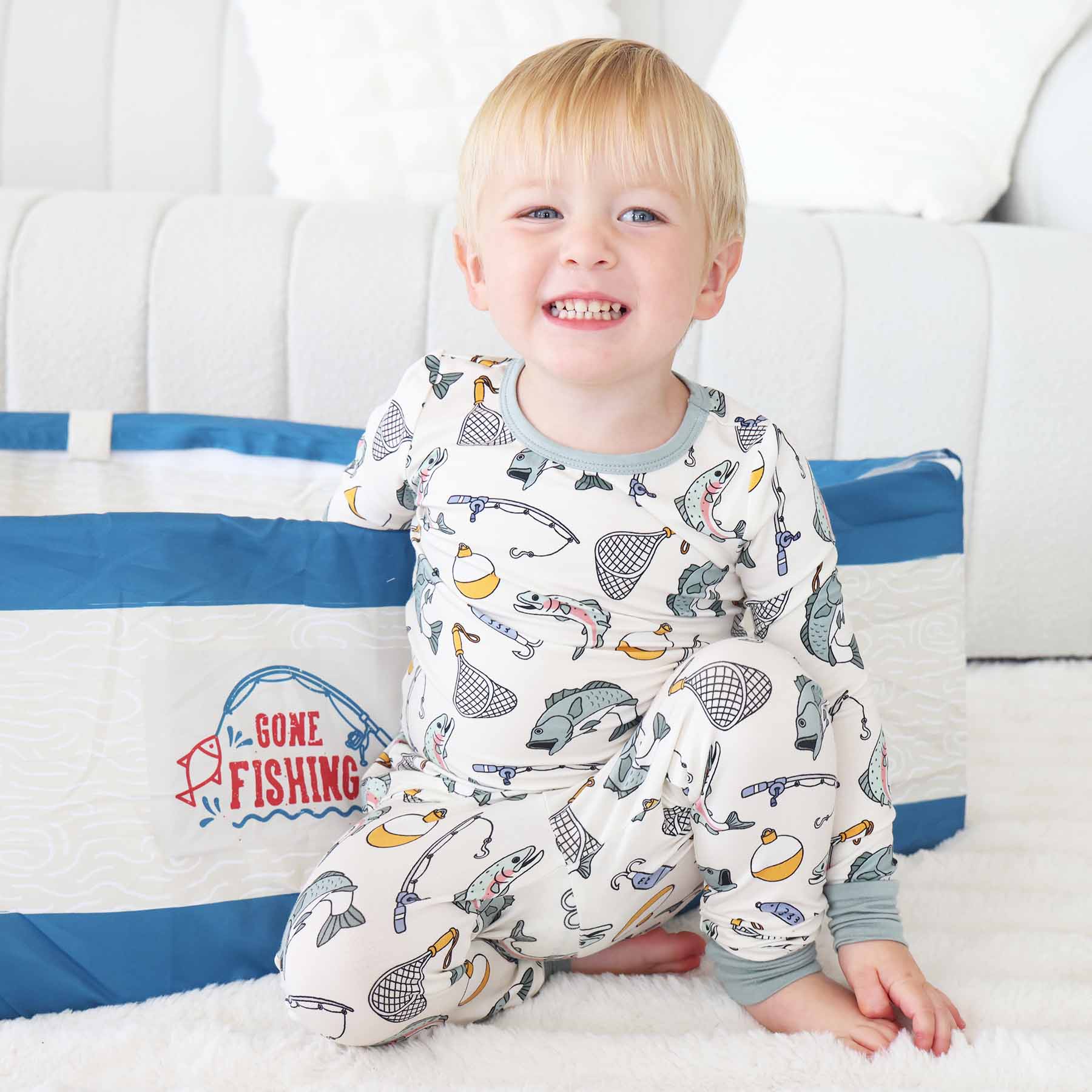 Catch of the Day Two Piece Pajama Set - Image 4