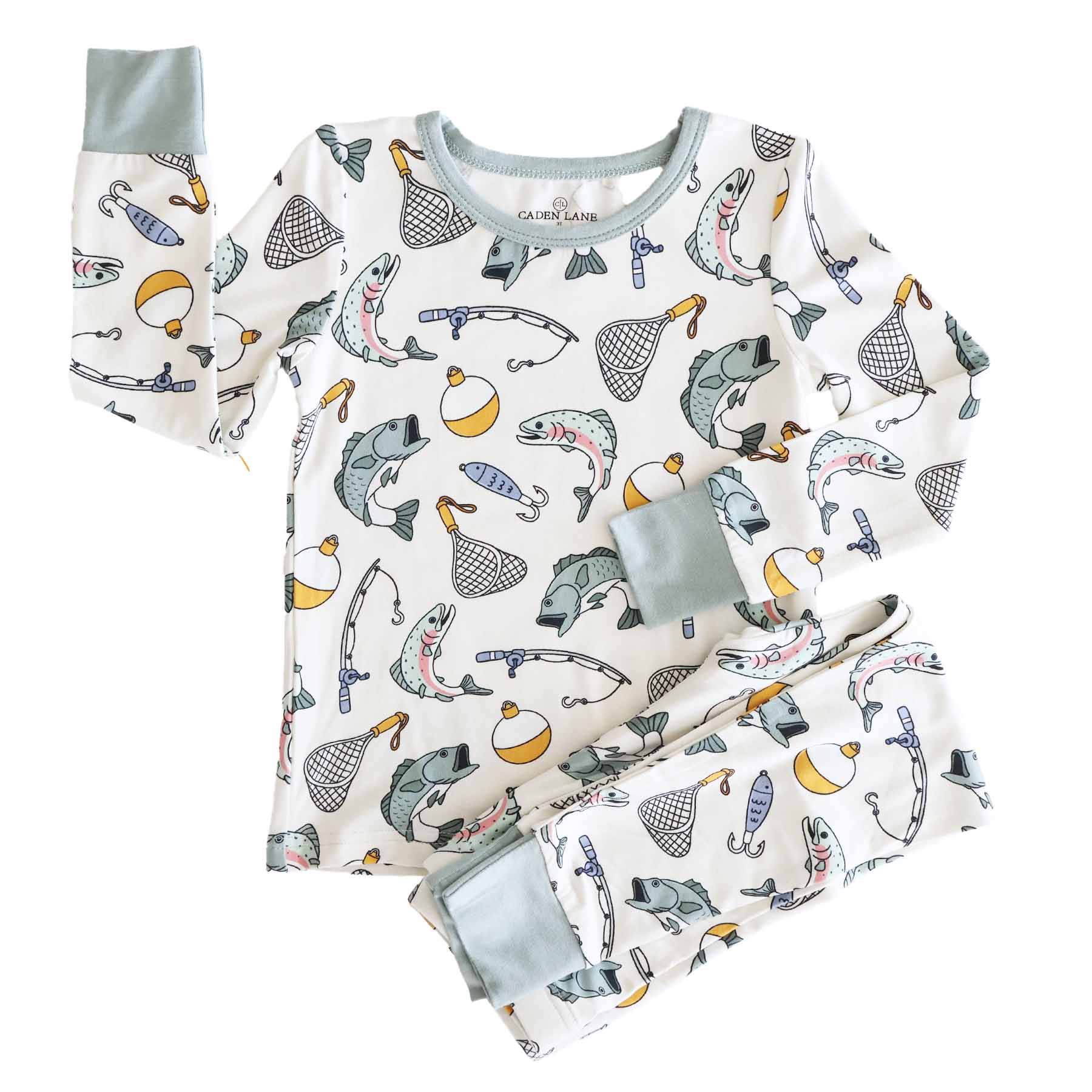 Catch of the Day Two Piece Pajama Set - Image 6