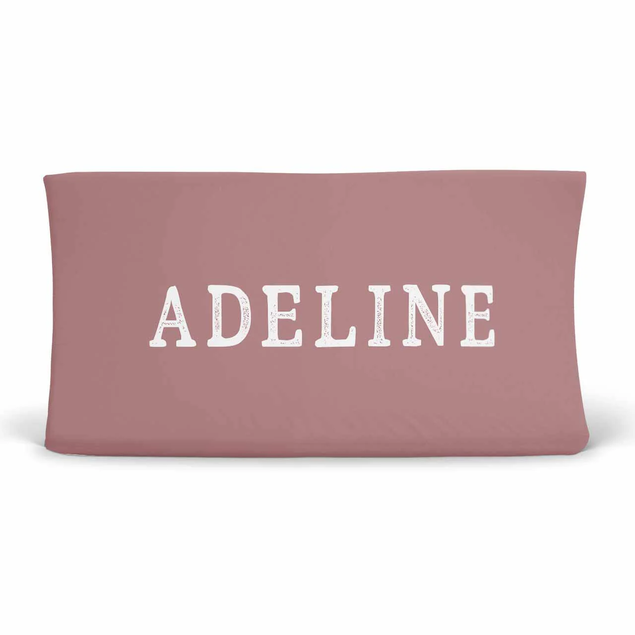 Color Story | Light Dusty Rose Personalized Changing Pad Cover - Image 2