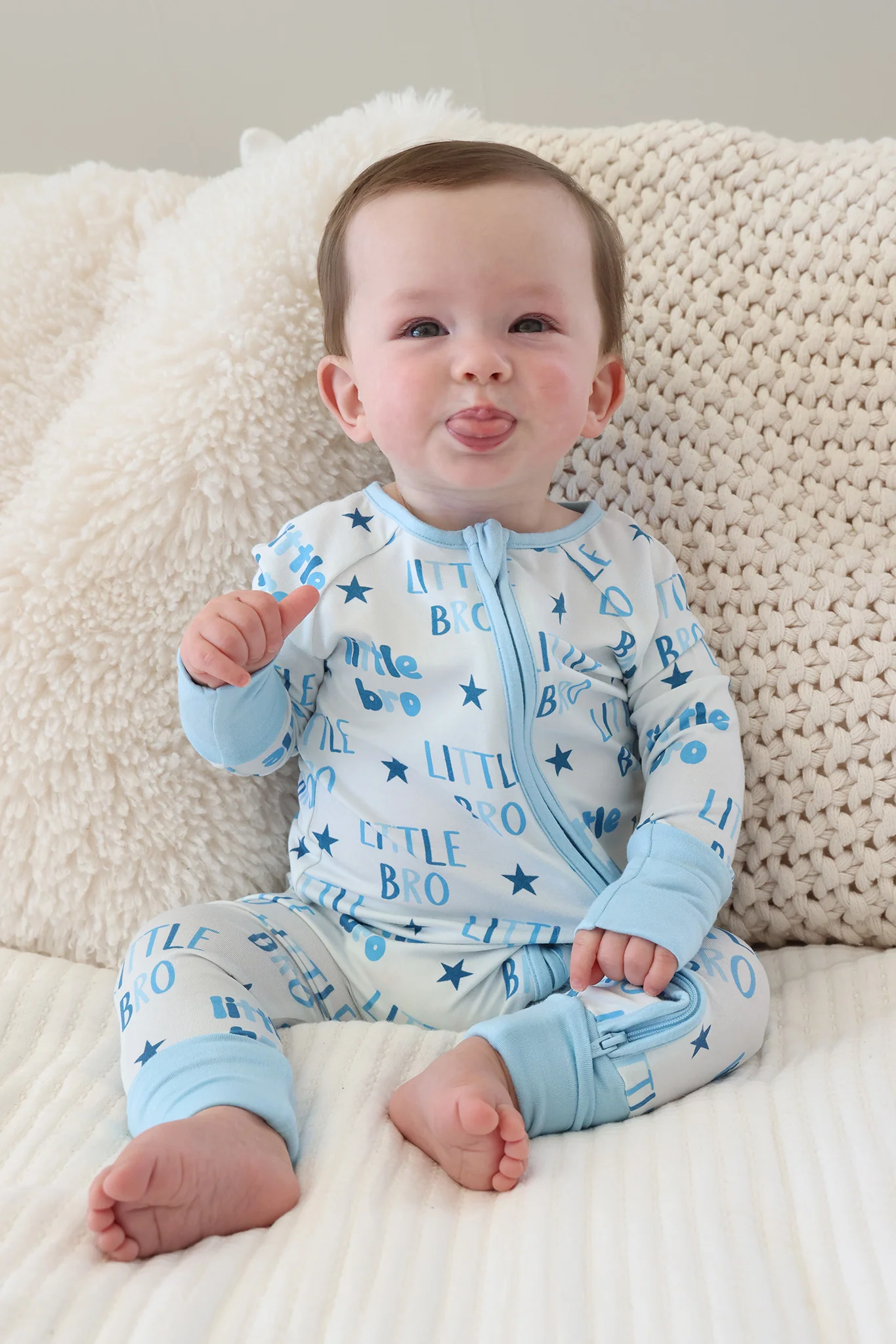 Convertible Zip Romper | Little Bro - Image 4