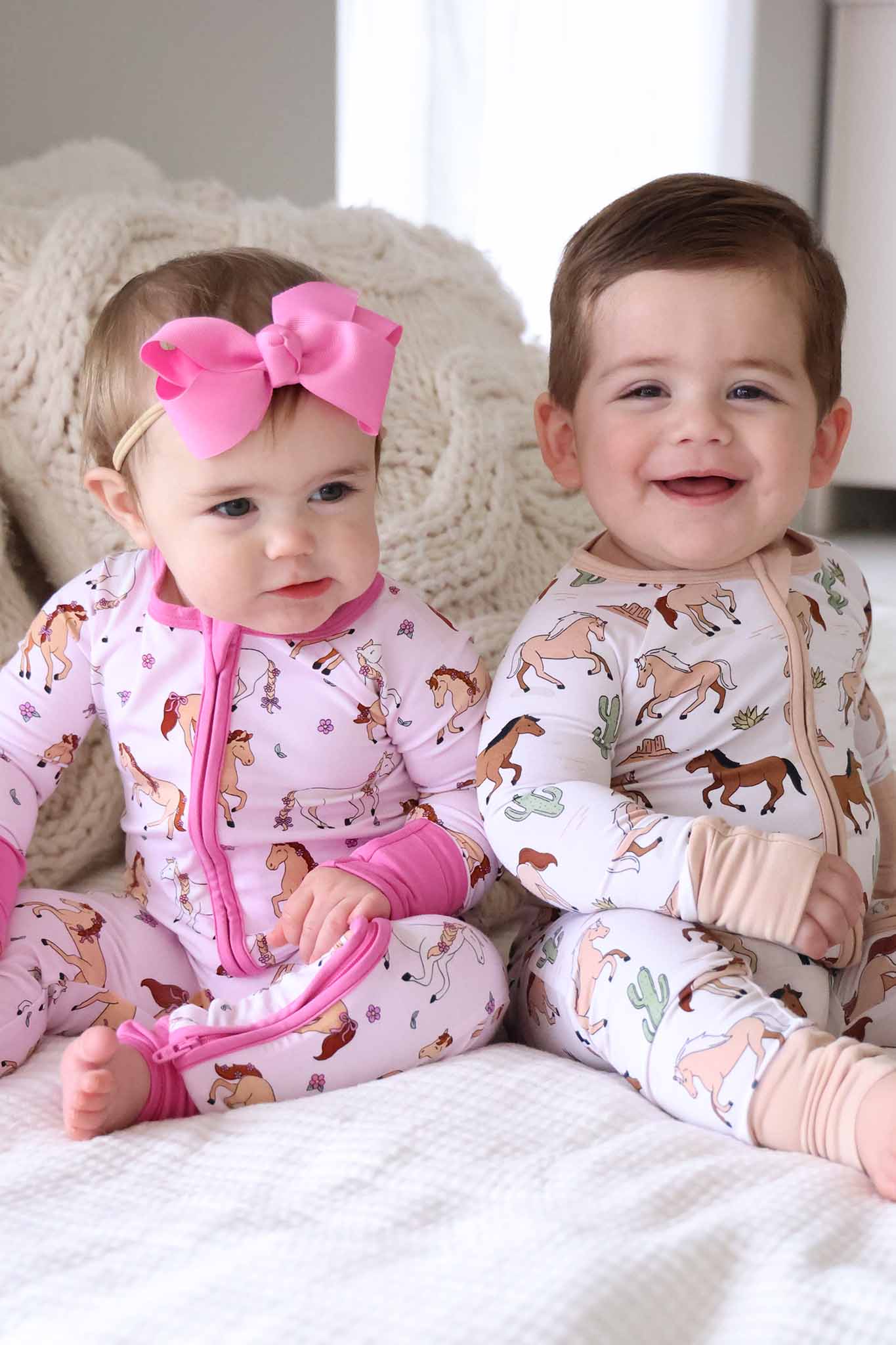 Convertible Zip Romper | Pony Club Pink - Image 6