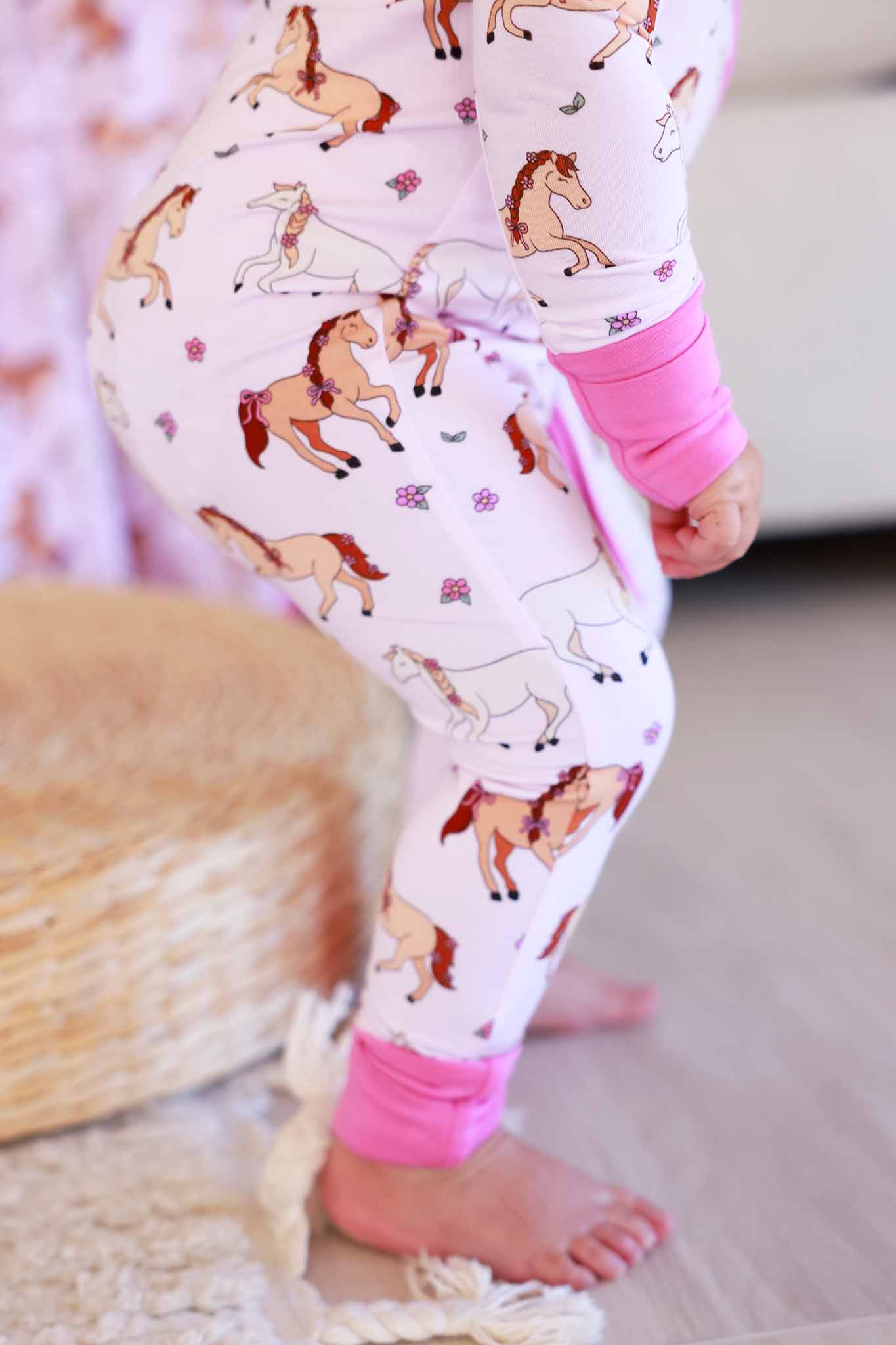 Convertible Zip Romper | Pony Club Pink - Image 9