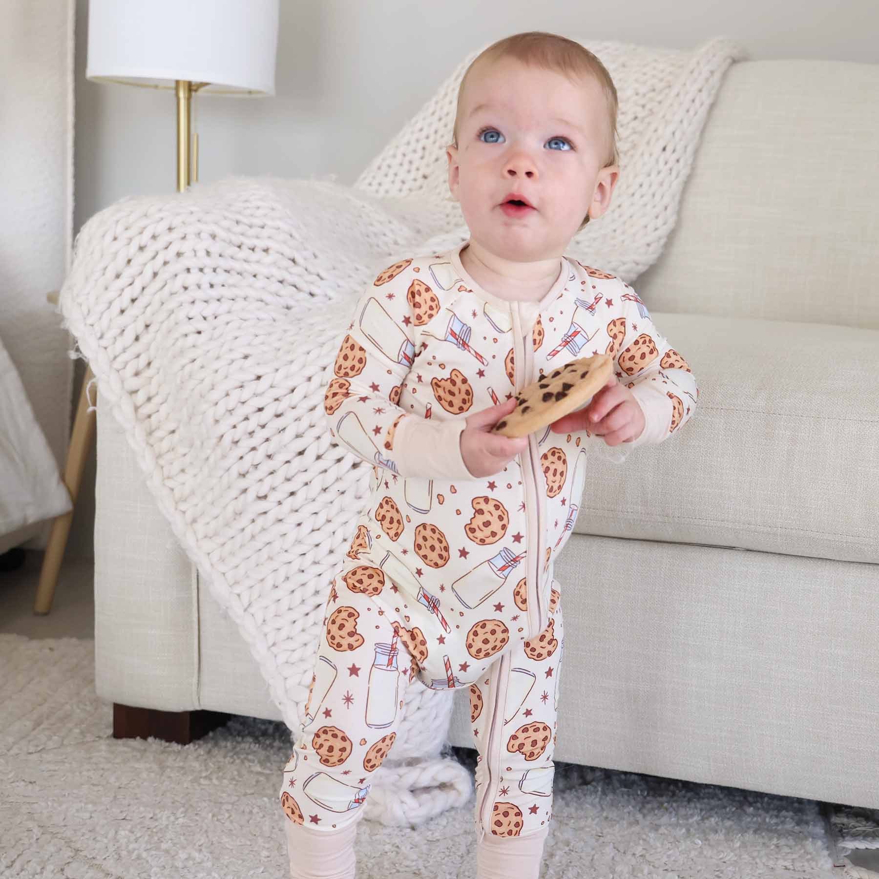 Cookie Cuddles Convertible Zip Romper - Image 11