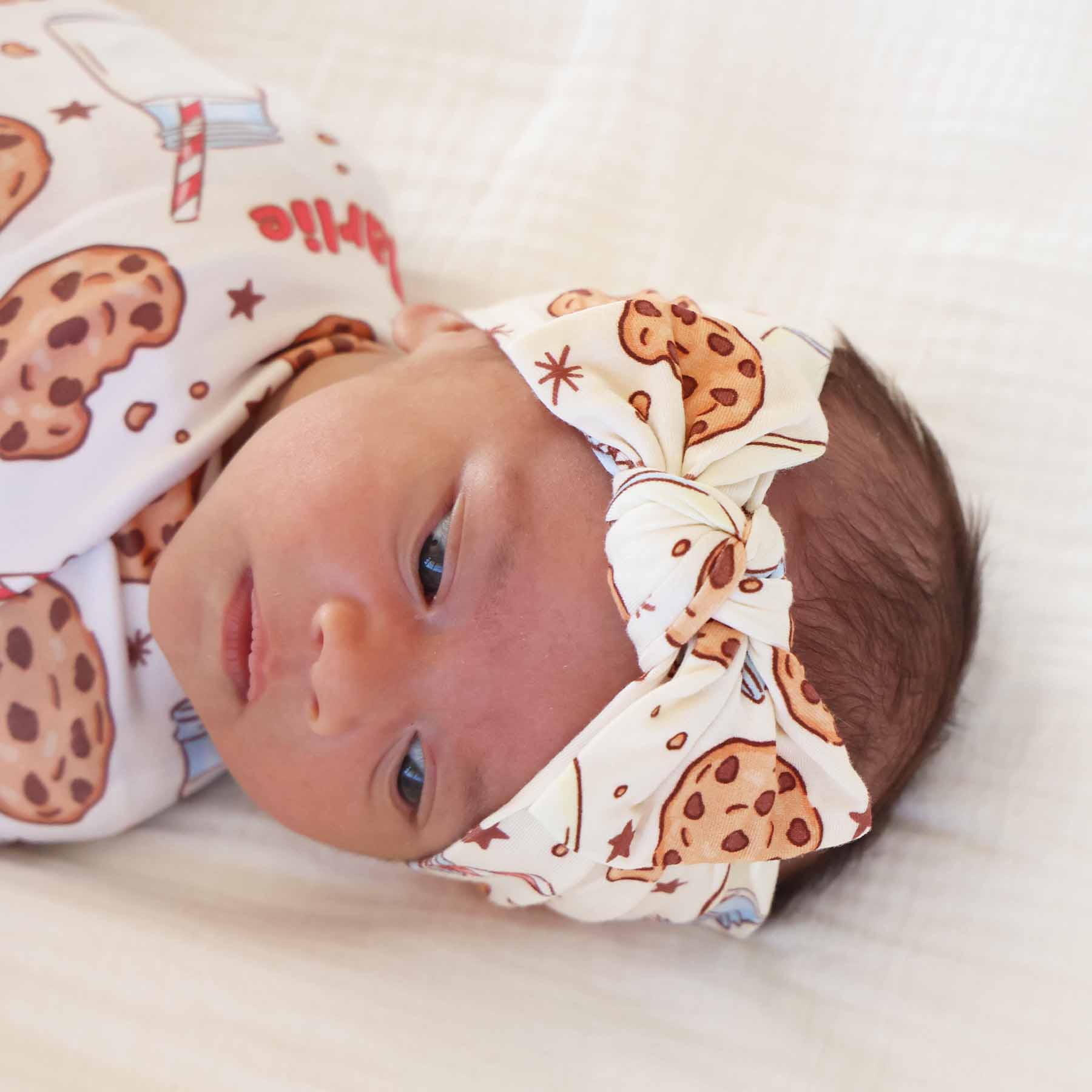 Printed Knit Large Bow Headwraps - Image 30