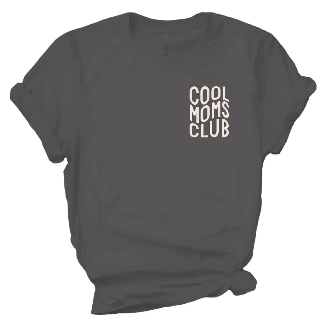 Cool Moms Club Graphic Tee | Pepper - Image 2