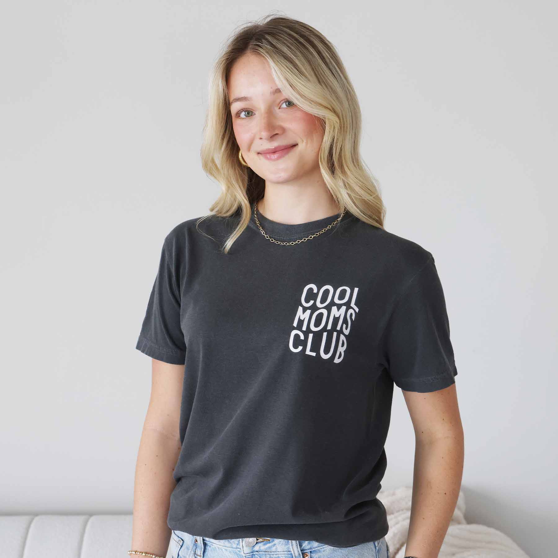 Cool Moms Club Graphic Tee | Pepper - Image 5