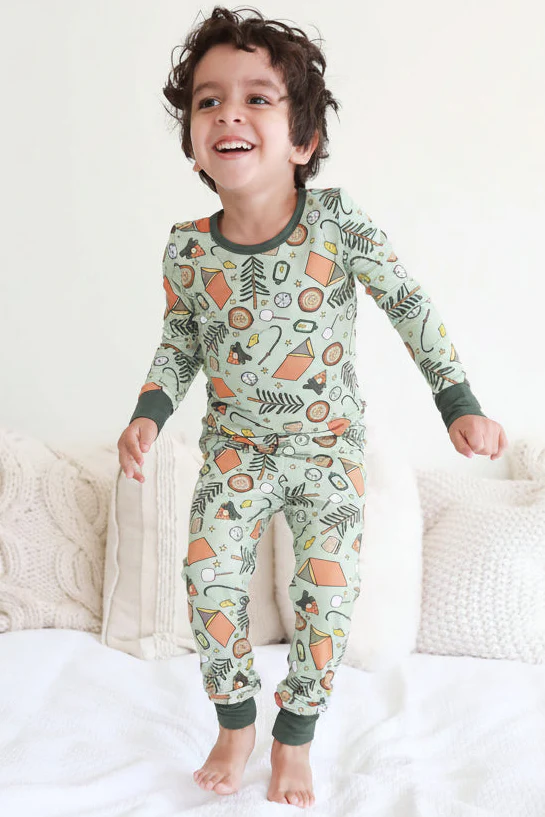 Cozy Camper Two Piece Pajama Set