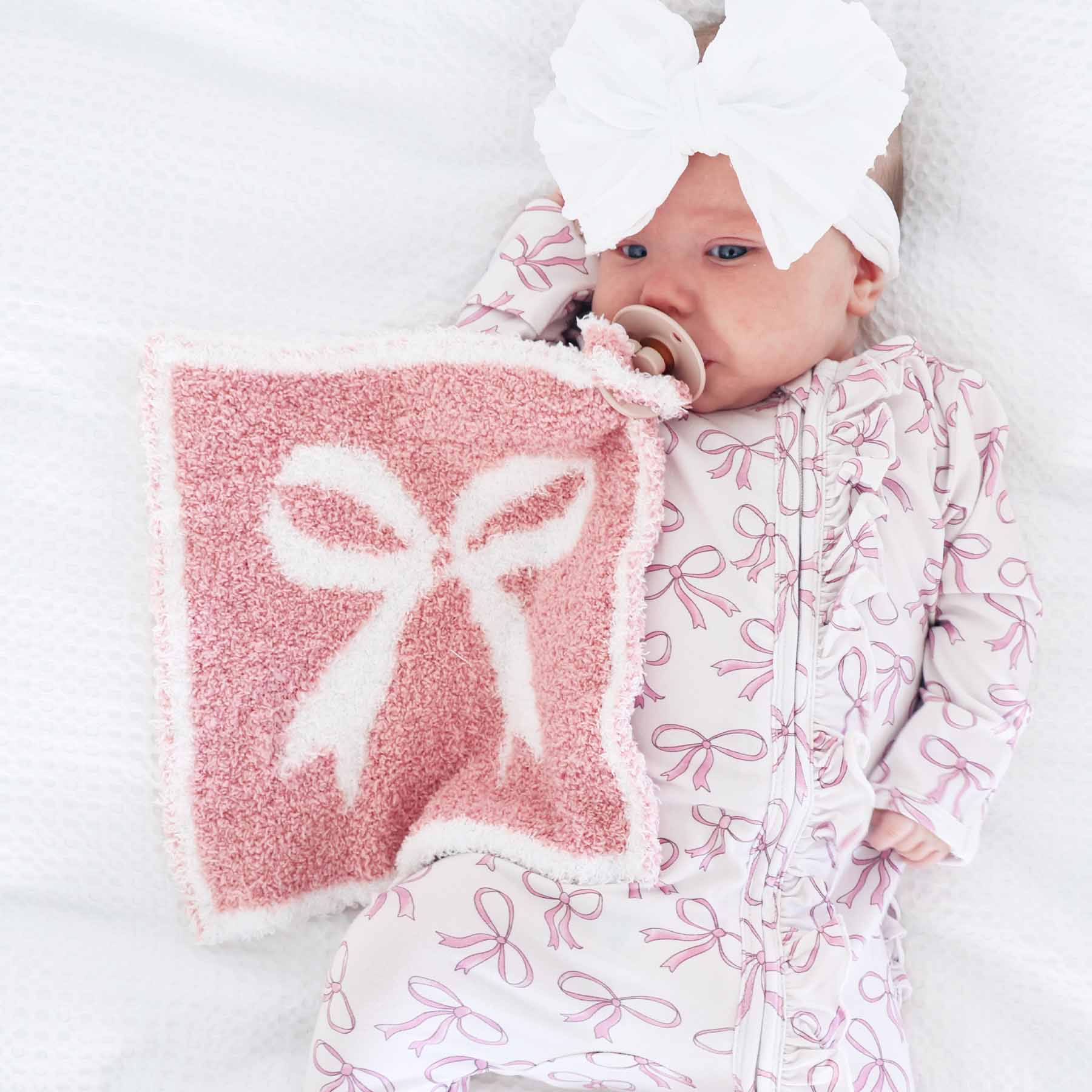 CuddleLane™ Luxe Lovey | Bows - Image 5